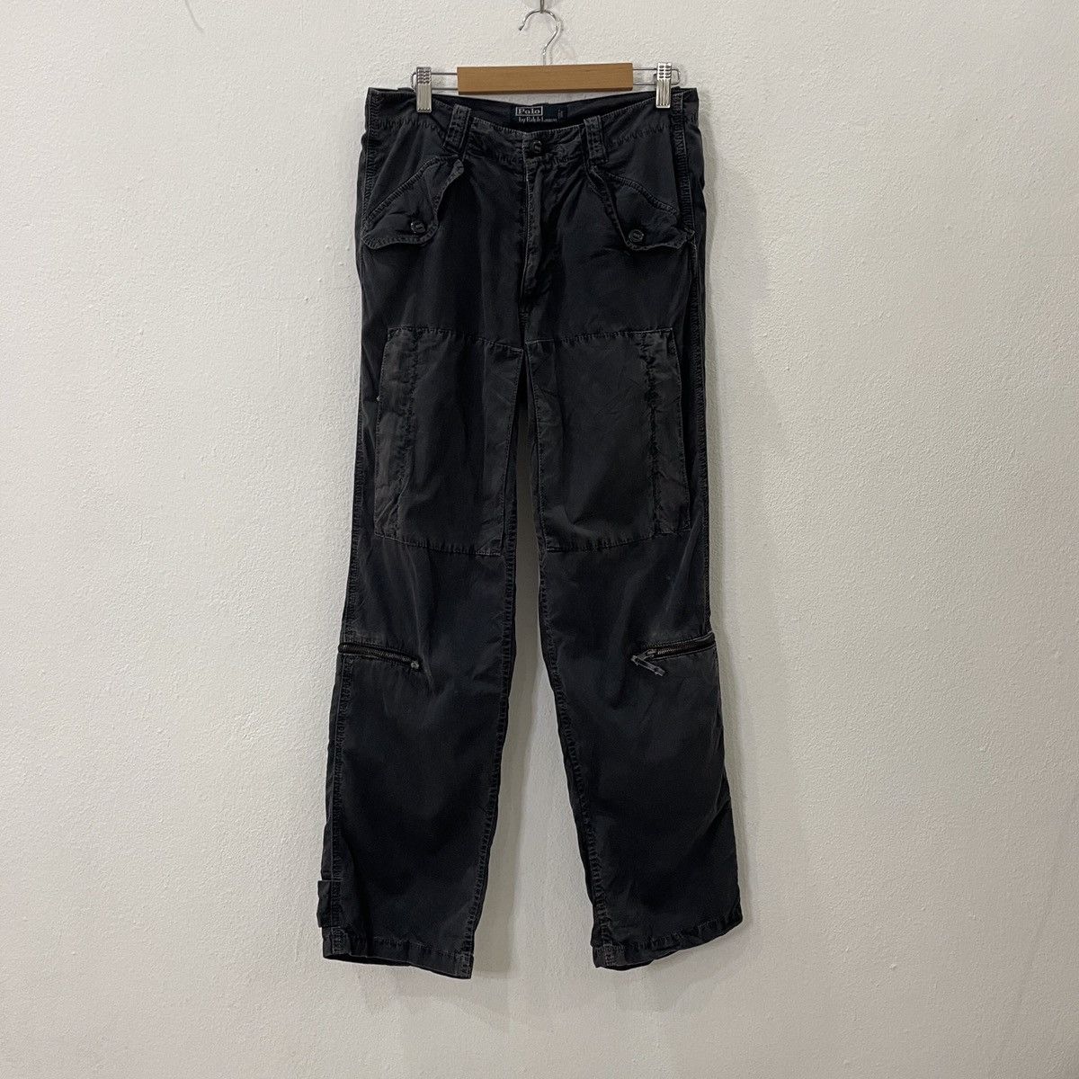 Polo Ralph Lauren Vintage Polo Ralph Lauren Tactical Bondage Cargo Pants Size US 30 / EU 46 - 1 Thumbnail