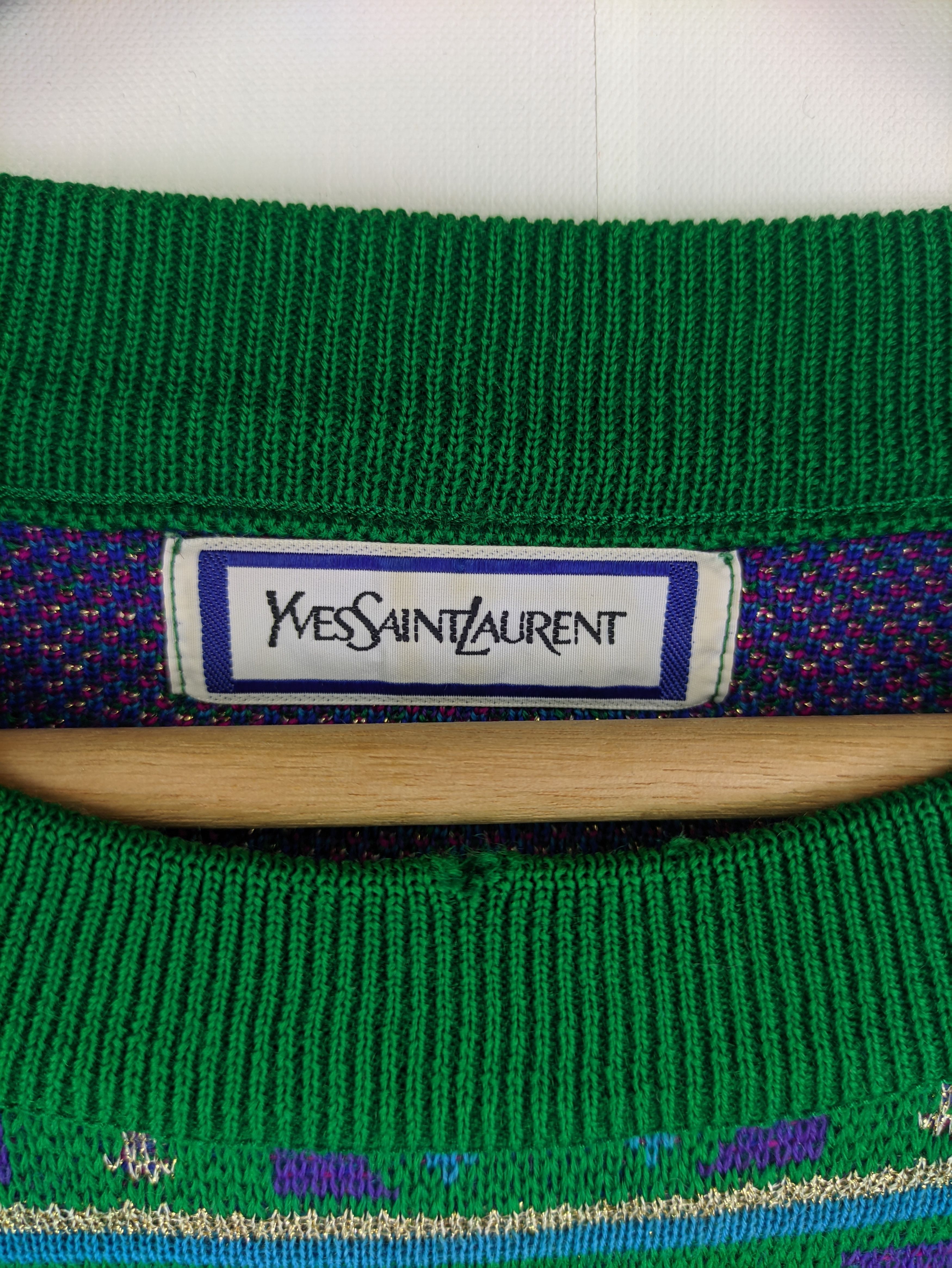 Yves Saint Laurent Steals🔥Yves Saint Laurent Knit Sweater Size M / US 6-8 / IT 42-44 - 3 Thumbnail