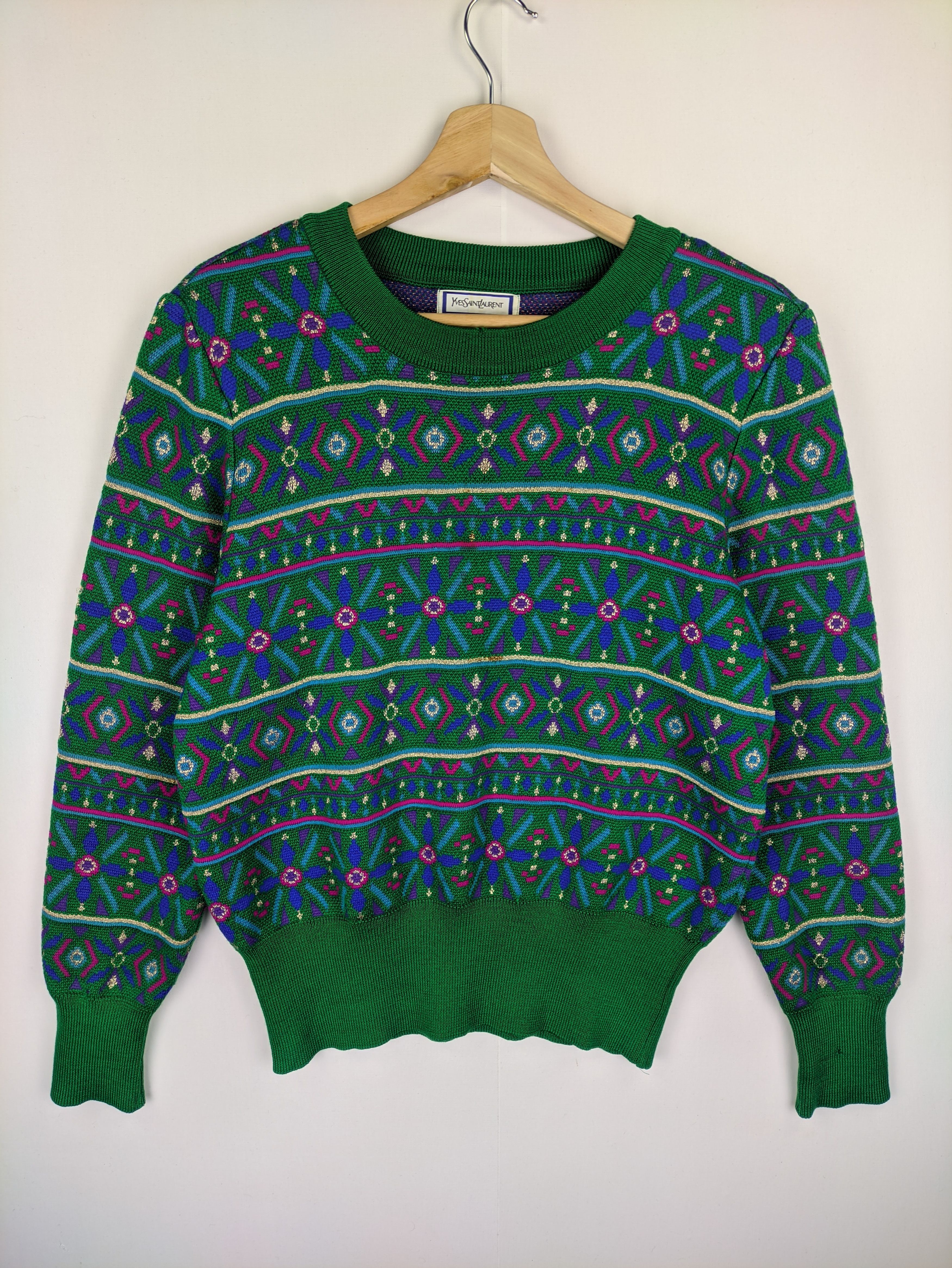 Yves Saint Laurent Steals🔥Yves Saint Laurent Knit Sweater Size M / US 6-8 / IT 42-44 - 1 Thumbnail