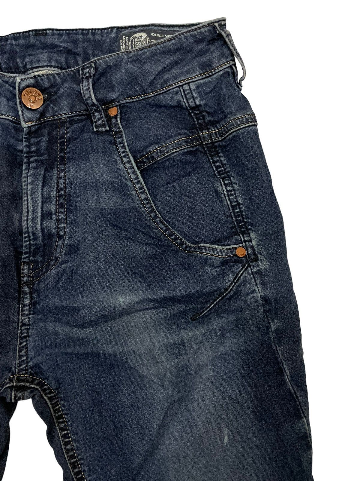 Diesel Vintage Distressed Diesel Fayza-Ne Boyfriend Fit Denim Size 27" / US 4 / IT 40 - 8 Thumbnail