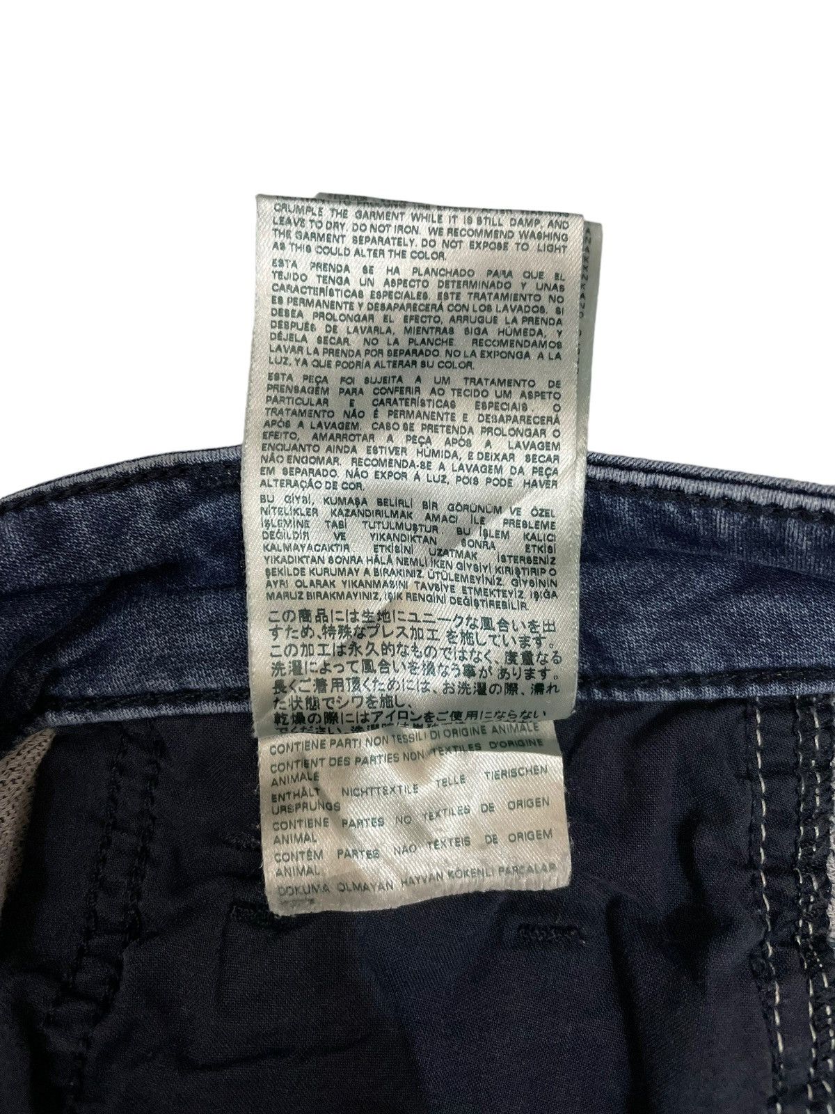 Diesel Vintage Distressed Diesel Fayza-Ne Boyfriend Fit Denim Size 27" / US 4 / IT 40 - 23 Thumbnail