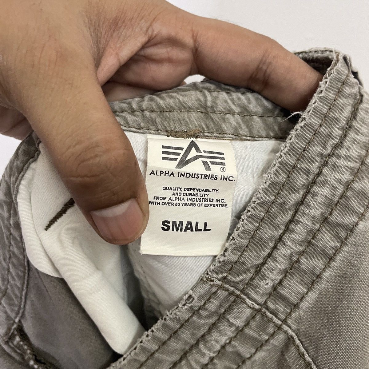 Alpha Industries Vtg Alpha Industries Utility Multipocket Cargo Bush Pants Size US 32 / EU 48 - 6 Thumbnail