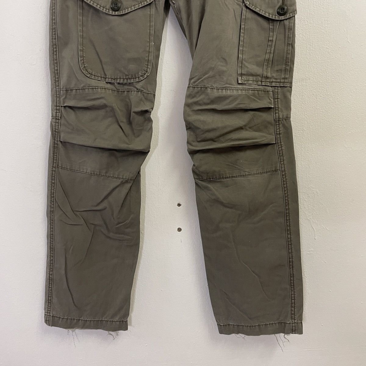 Alpha Industries Vtg Alpha Industries Utility Multipocket Cargo Bush Pants Size US 32 / EU 48 - 4 Thumbnail