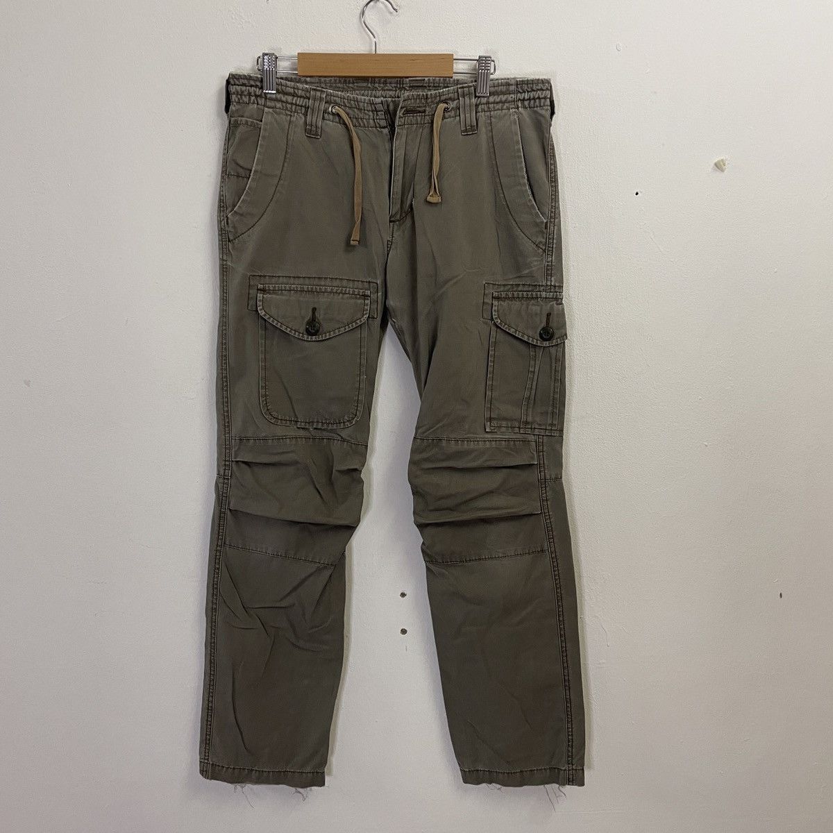 Alpha Industries Vtg Alpha Industries Utility Multipocket Cargo Bush Pants Size US 32 / EU 48 - 1 Thumbnail