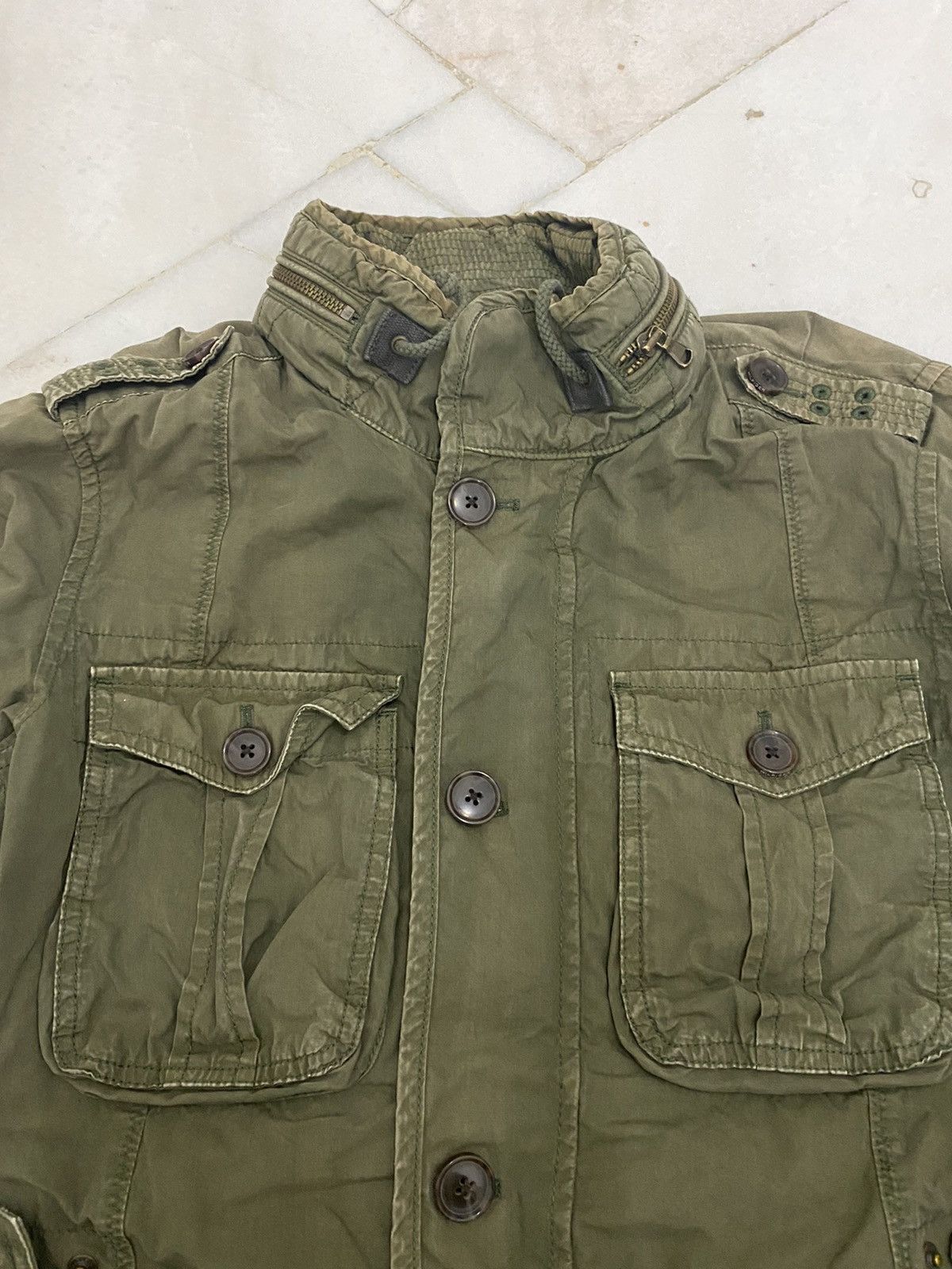 Tommy Hilfiger Tommy Hilfiger Military Style Overshirt Jacket Size US M / EU 48-50 / 2 - 6 Thumbnail