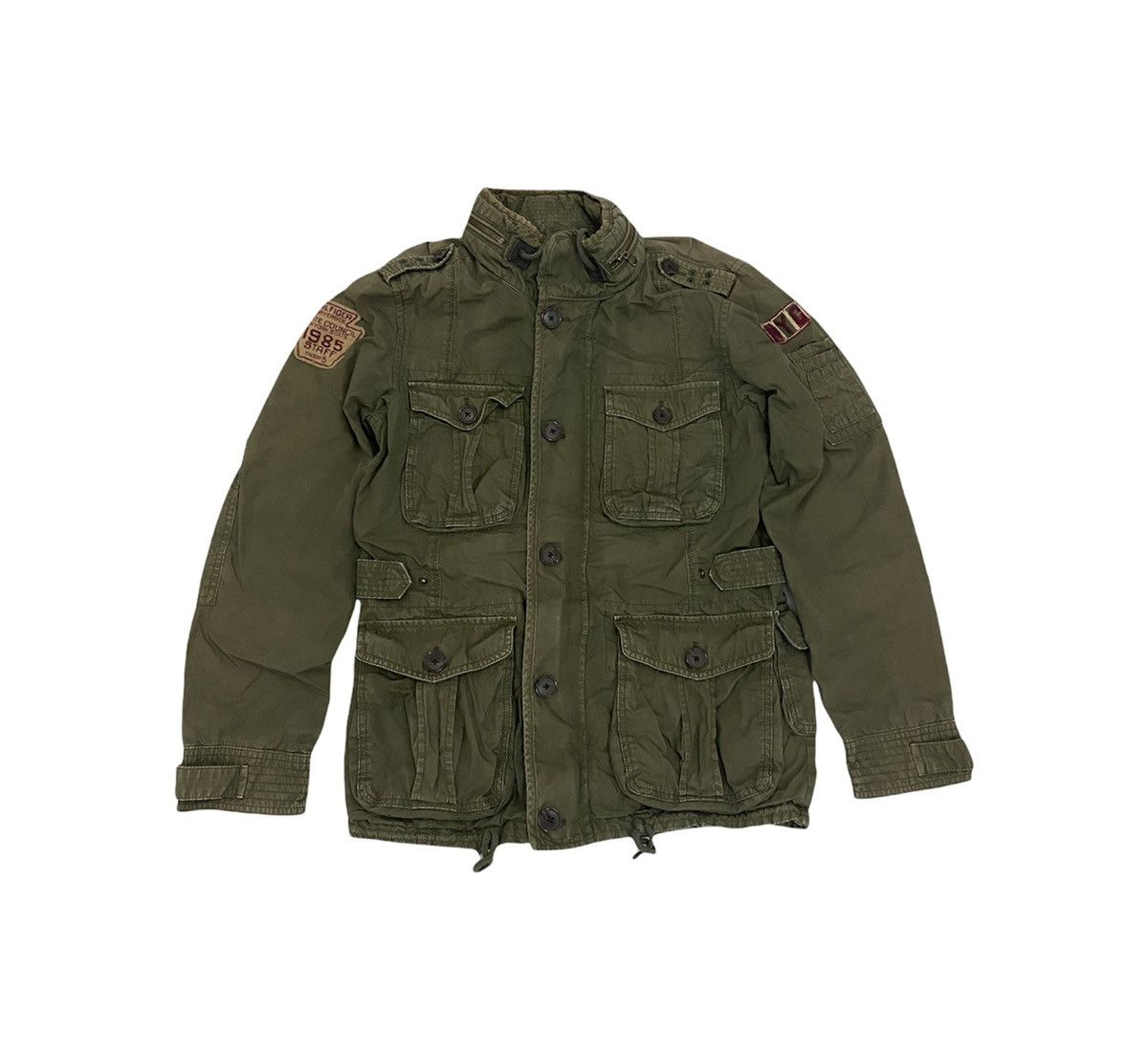 Tommy Hilfiger Tommy Hilfiger Military Style Overshirt Jacket Size US M / EU 48-50 / 2 - 1 Thumbnail