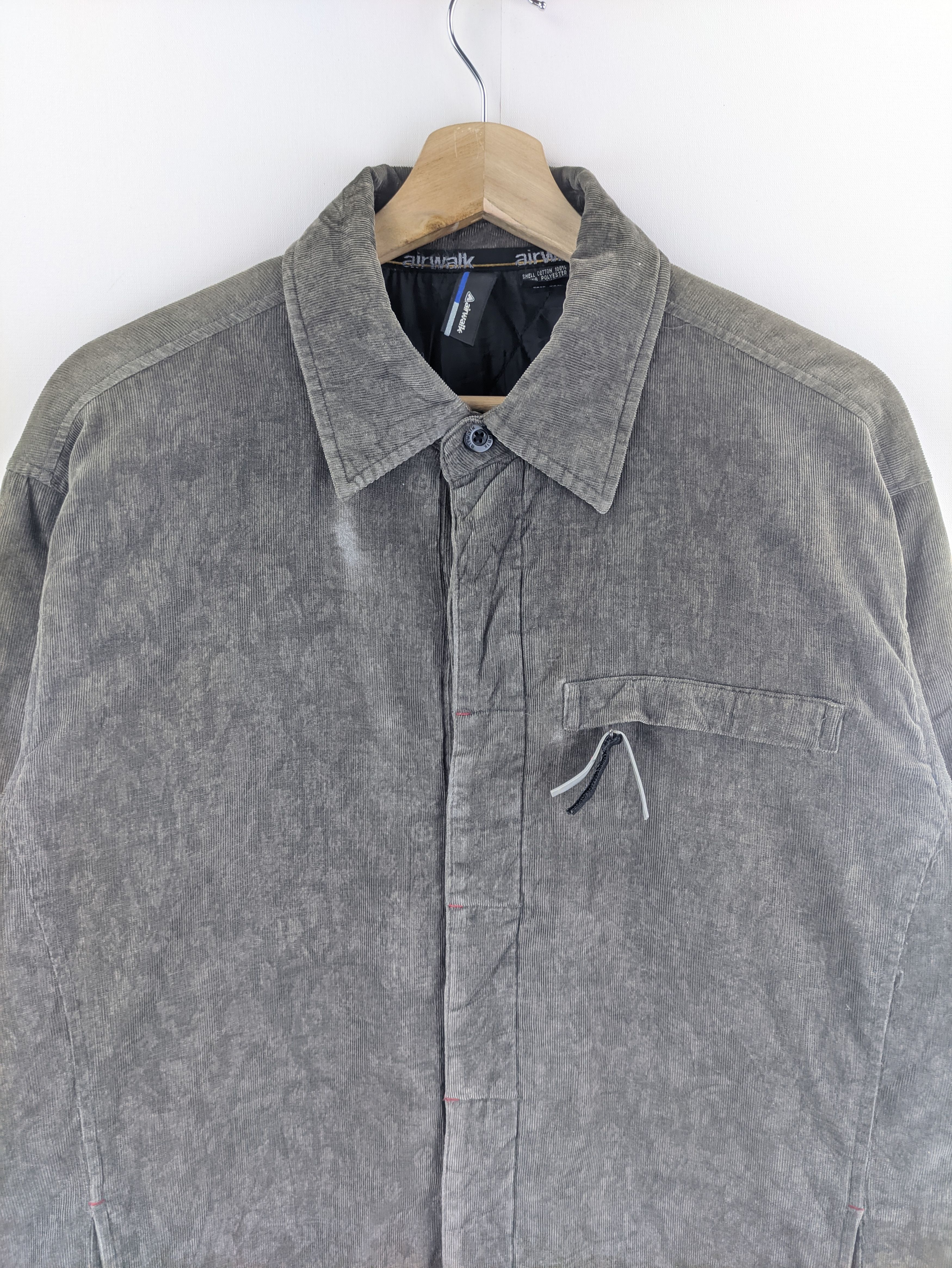 Airwalk Steals🔥Vintage Corduroy Jacket Button Up by Airwalk Size US M / EU 48-50 / 2 - 7 Thumbnail