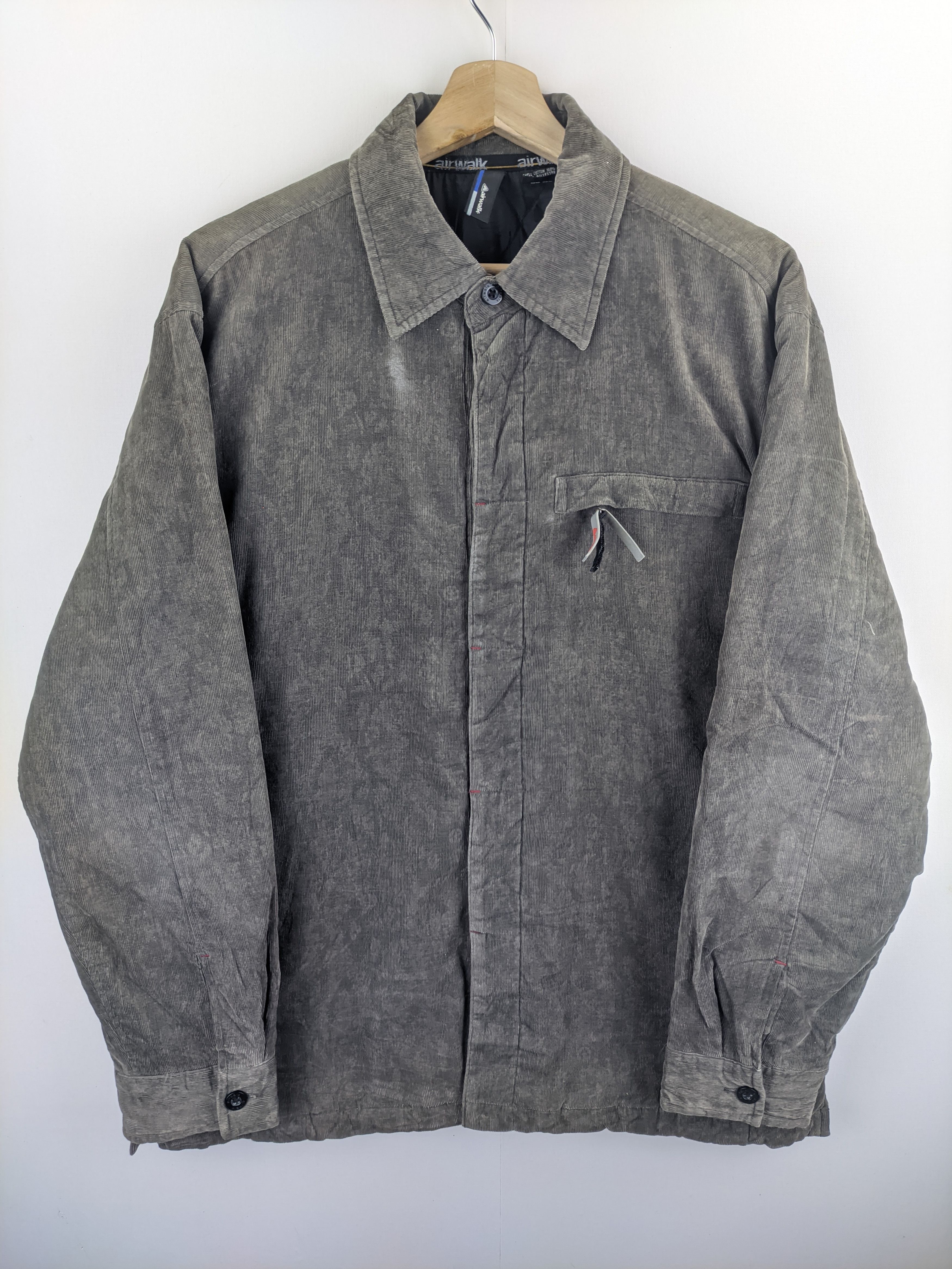 Airwalk Steals🔥Vintage Corduroy Jacket Button Up by Airwalk Size US M / EU 48-50 / 2 - 8 Thumbnail