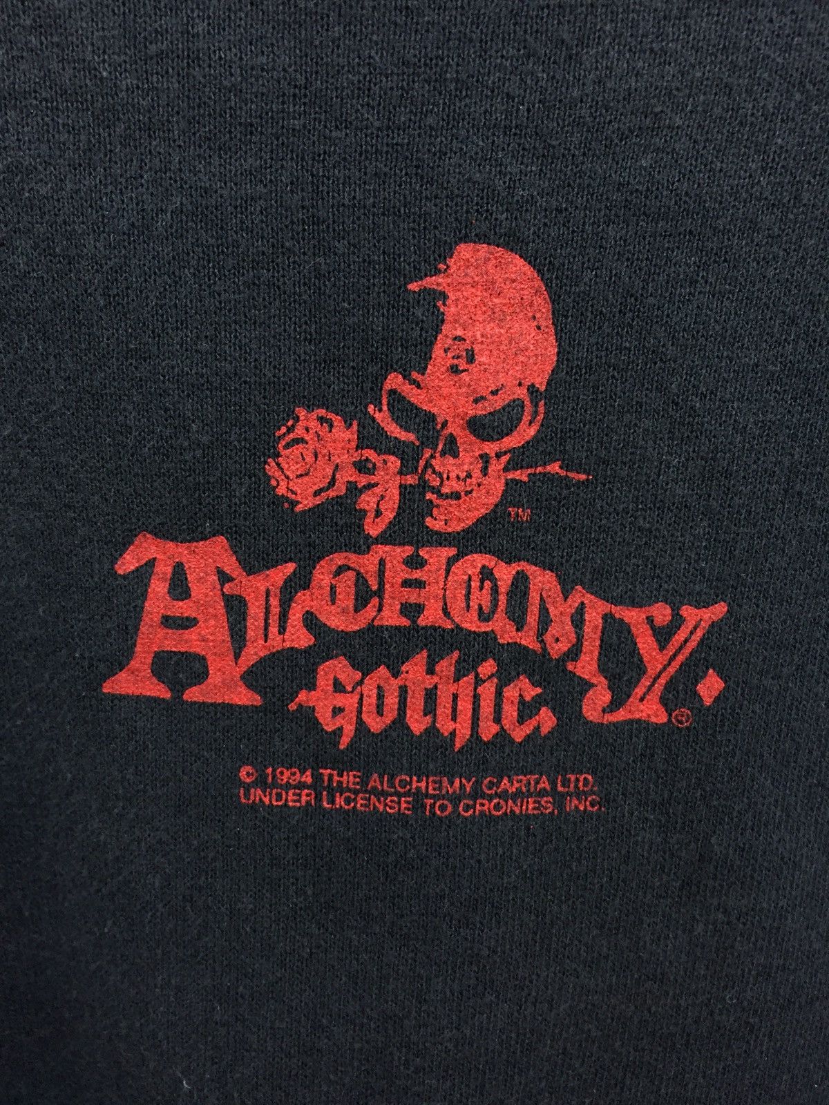 Alchemy Equipment 1994 Alchemy Gothic Vintage Sweatshirt Size Large Size US L / EU 52-54 / 3 - 5 Thumbnail