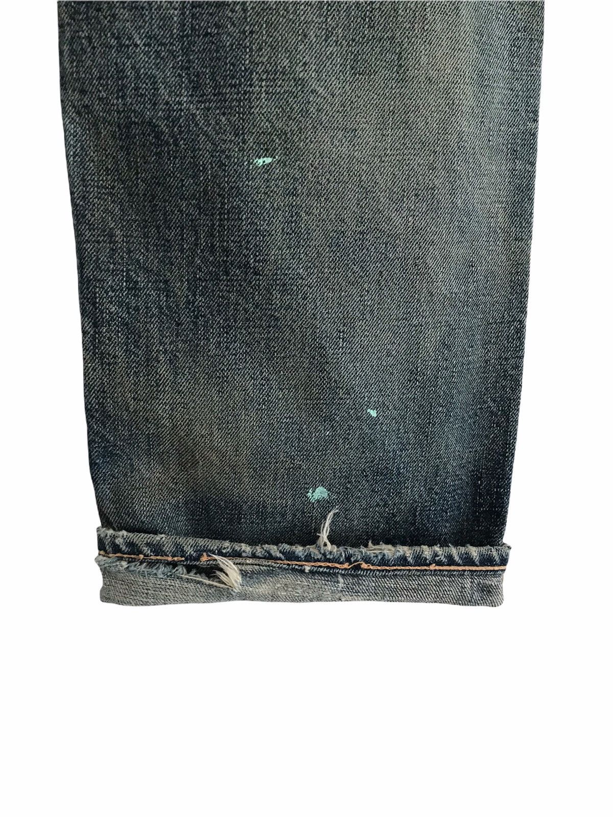 Warehouse Vintage WAREHOUSE Kenji & Kenichi Shiotani Distressed Jeans Size US 29 - 14 Thumbnail