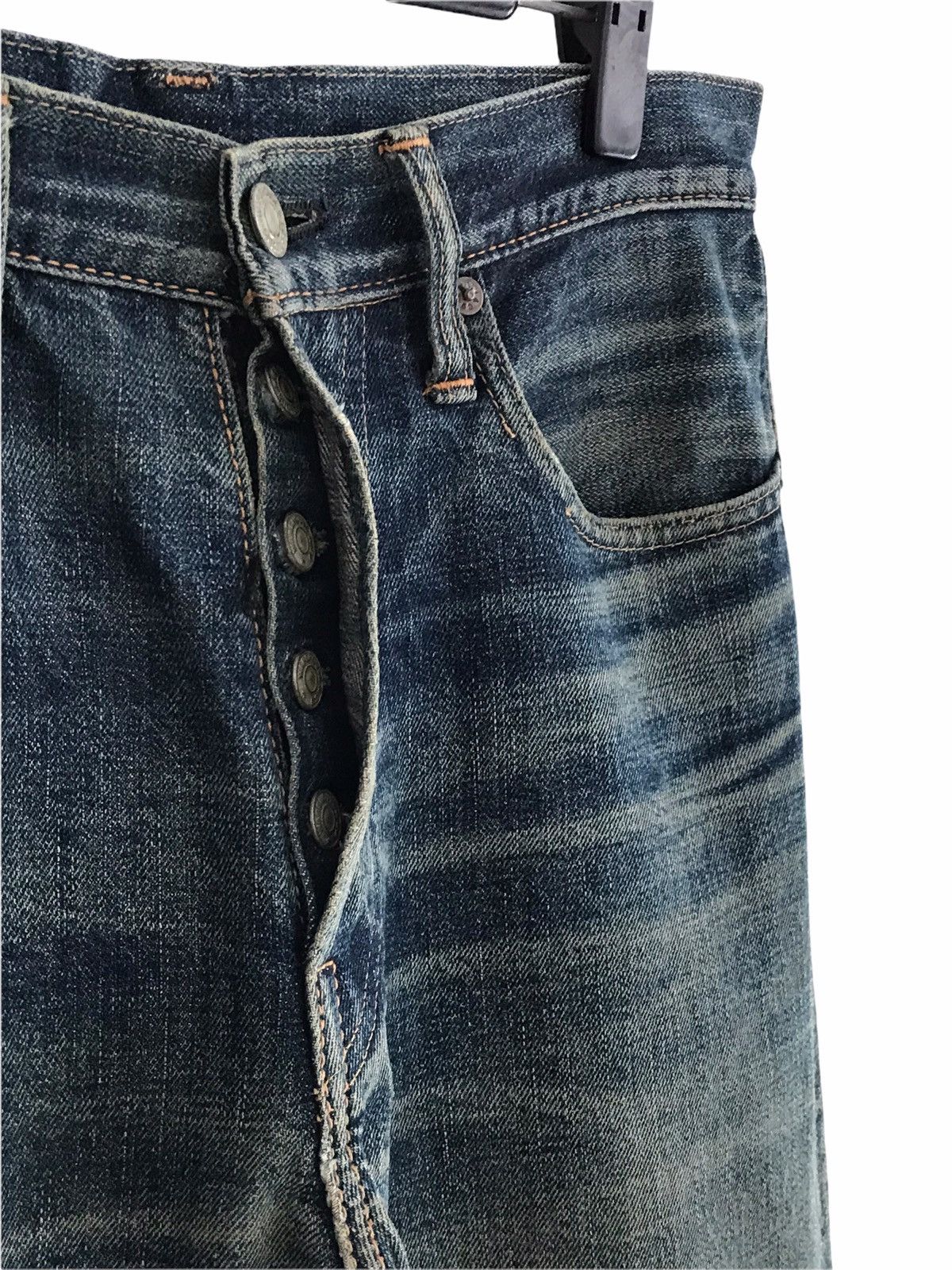 Warehouse Vintage WAREHOUSE Kenji & Kenichi Shiotani Distressed Jeans Size US 29 - 7 Thumbnail