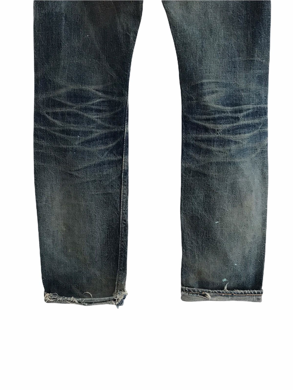 Warehouse Vintage WAREHOUSE Kenji & Kenichi Shiotani Distressed Jeans Size US 29 - 12 Thumbnail