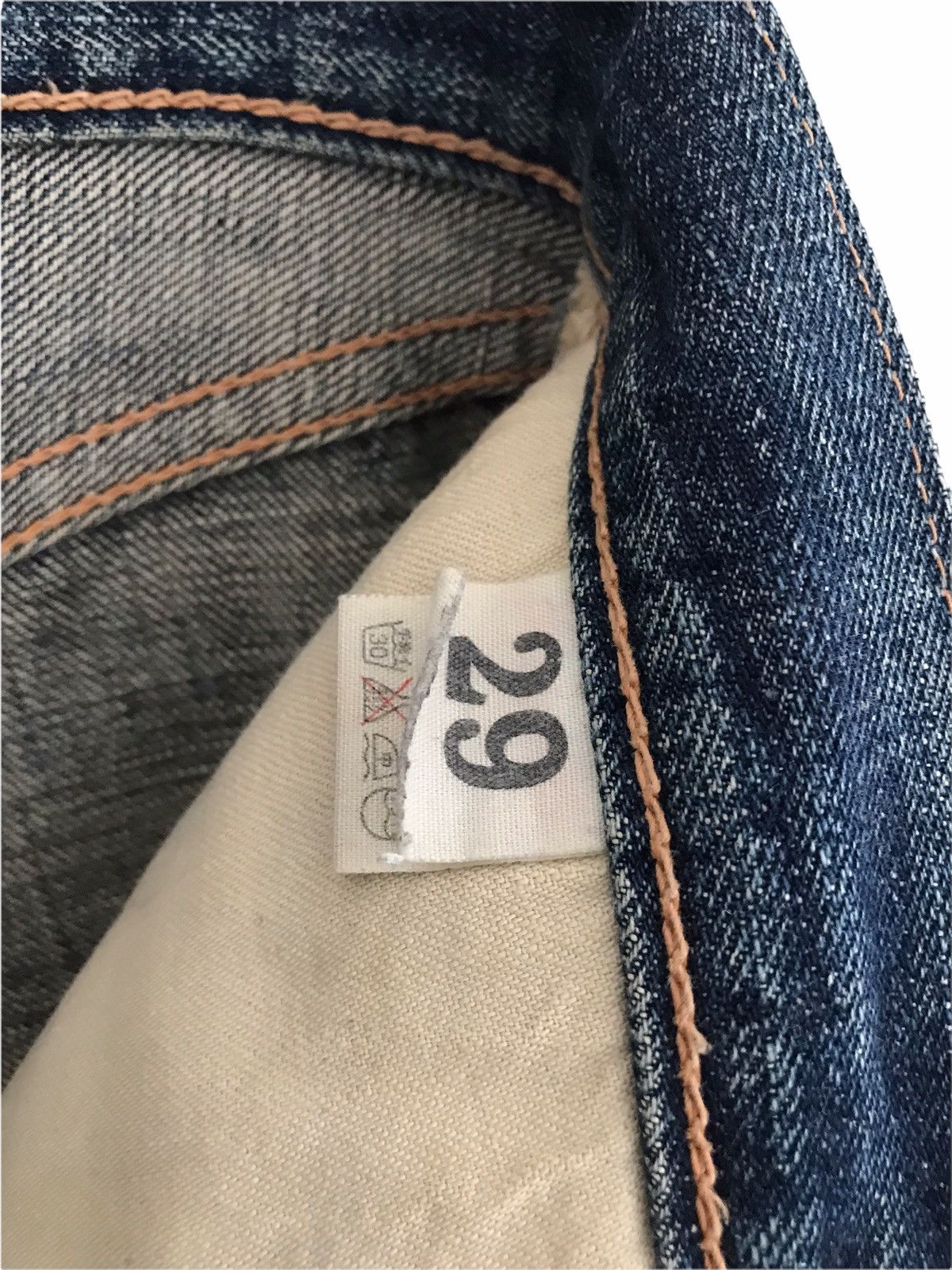 Warehouse Vintage WAREHOUSE Kenji & Kenichi Shiotani Distressed Jeans Size US 29 - 21 Thumbnail