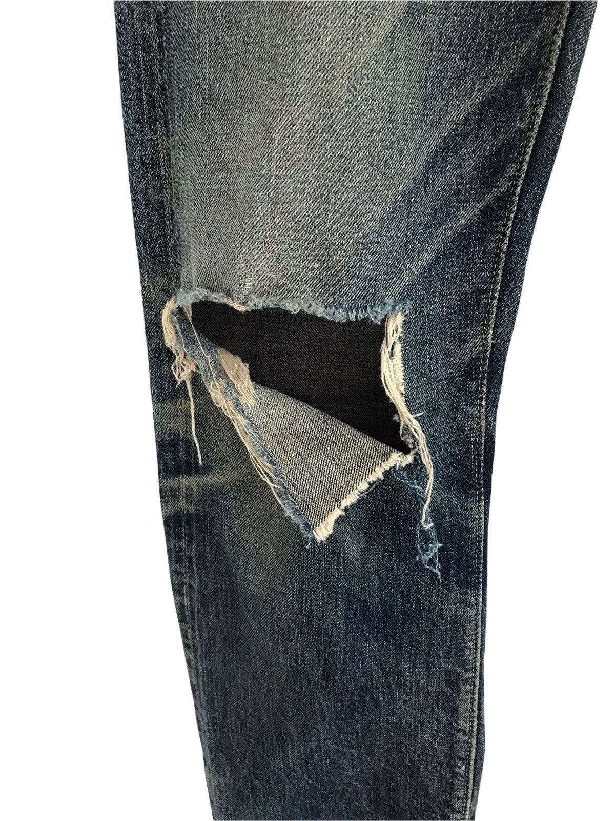Warehouse Vintage WAREHOUSE Kenji & Kenichi Shiotani Distressed Jeans Size US 29 - 10 Thumbnail