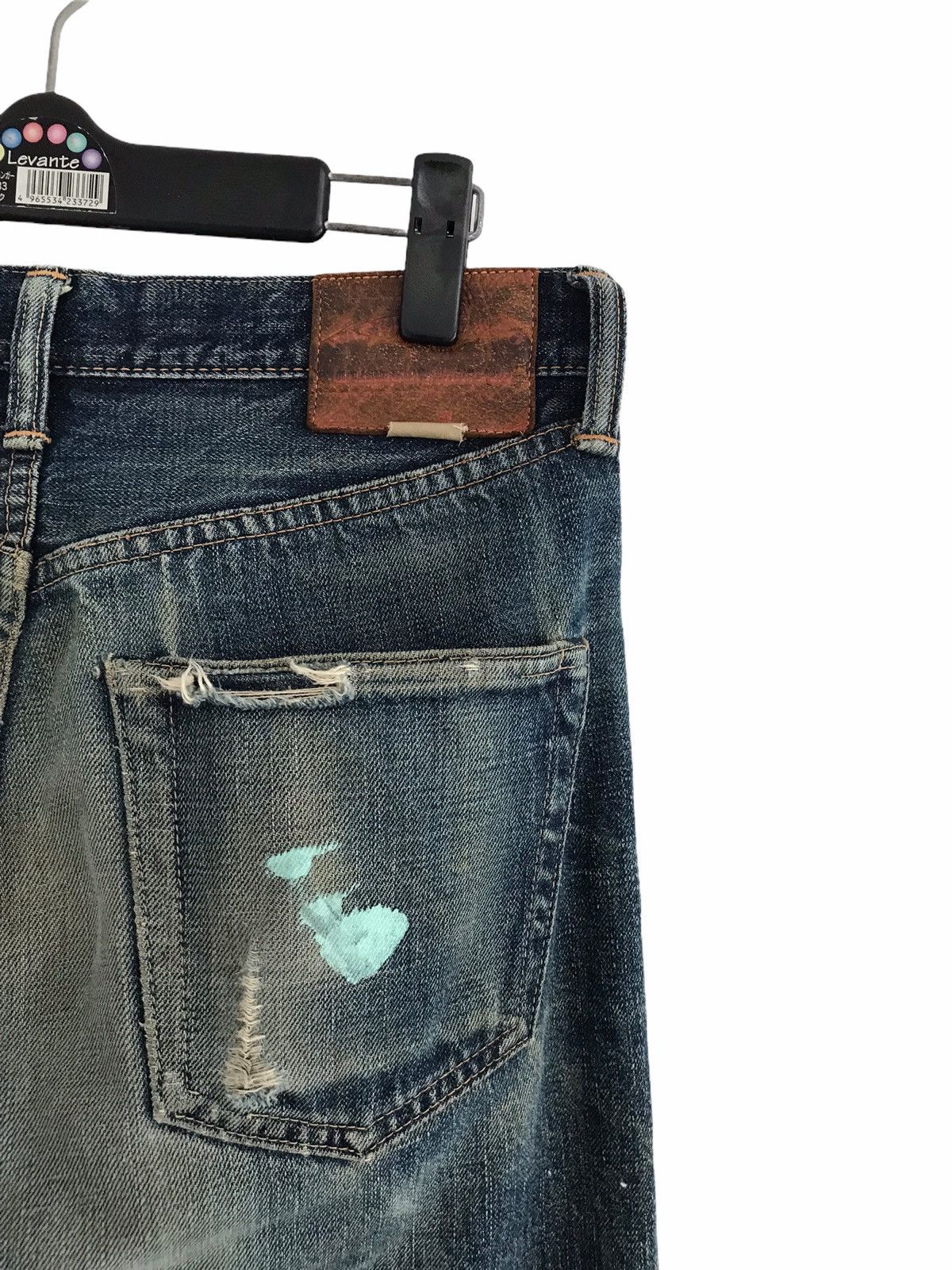 Warehouse Vintage WAREHOUSE Kenji & Kenichi Shiotani Distressed Jeans Size US 29 - 16 Thumbnail