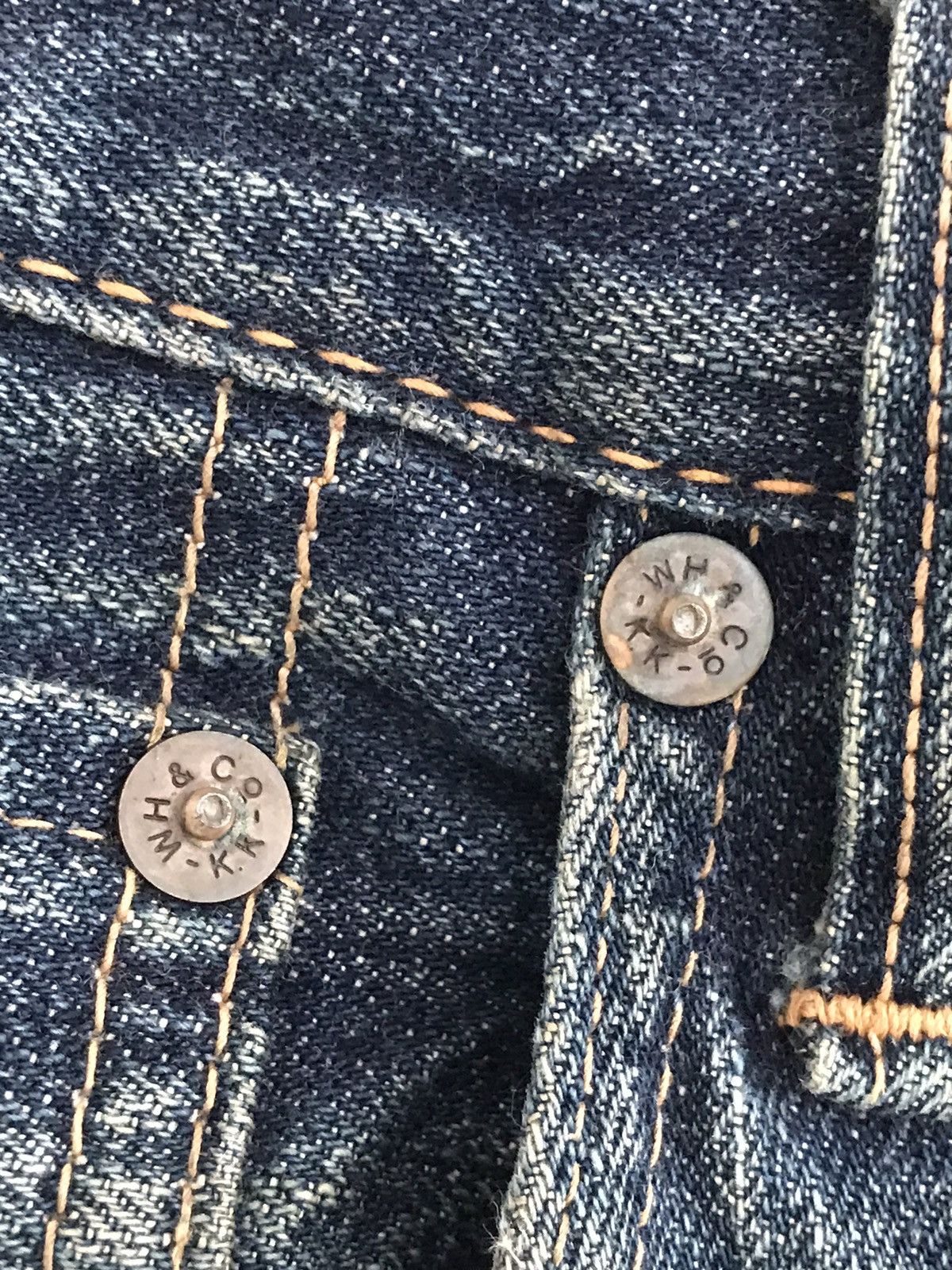 Warehouse Vintage WAREHOUSE Kenji & Kenichi Shiotani Distressed Jeans Size US 29 - 5 Thumbnail