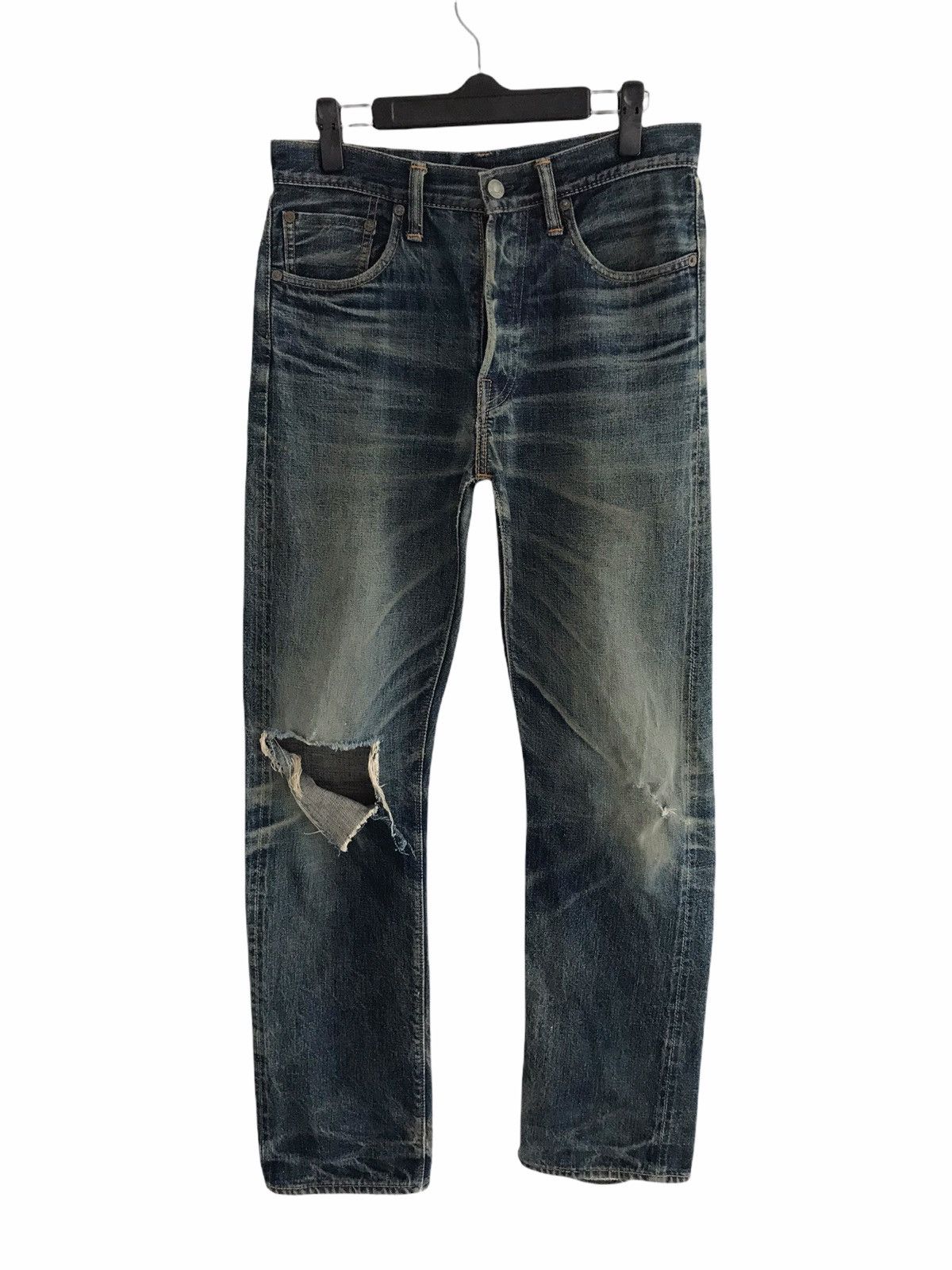 Vintage WAREHOUSE Kenji & Kenichi Shiotani Distressed Jeans
