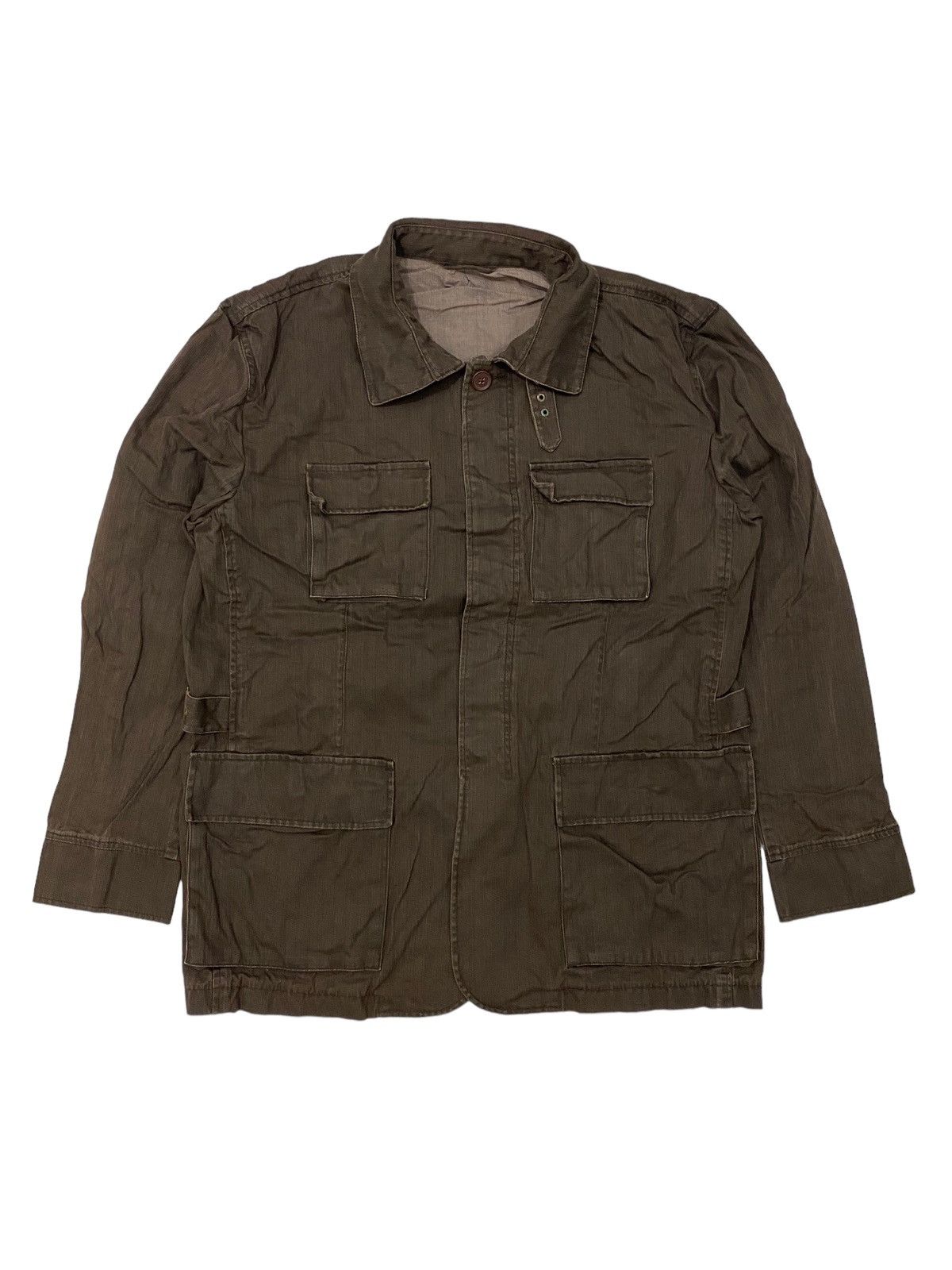 Beauty Beast × Japanese Brand × Seditionaries Vintage Japan Bondage Chore Jacket Size US L / EU 52-54 / 3 - 1 Thumbnail