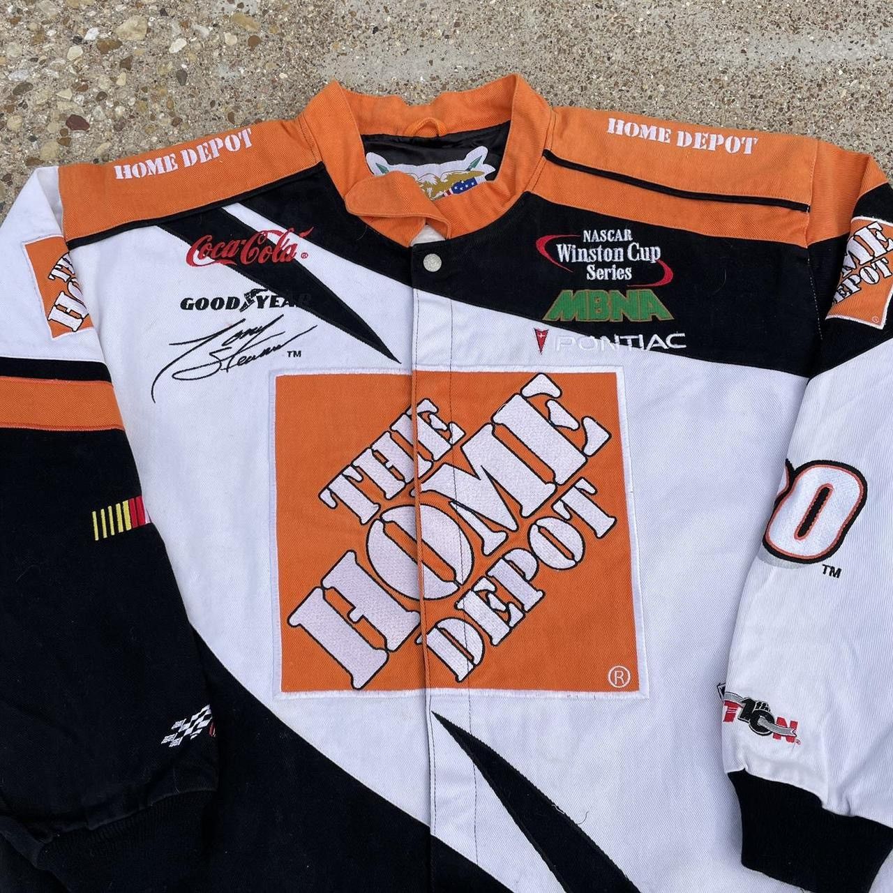 Vintage Vintage 90s Home Depot Jeff Hamilton Nascar racing jacket | Grailed