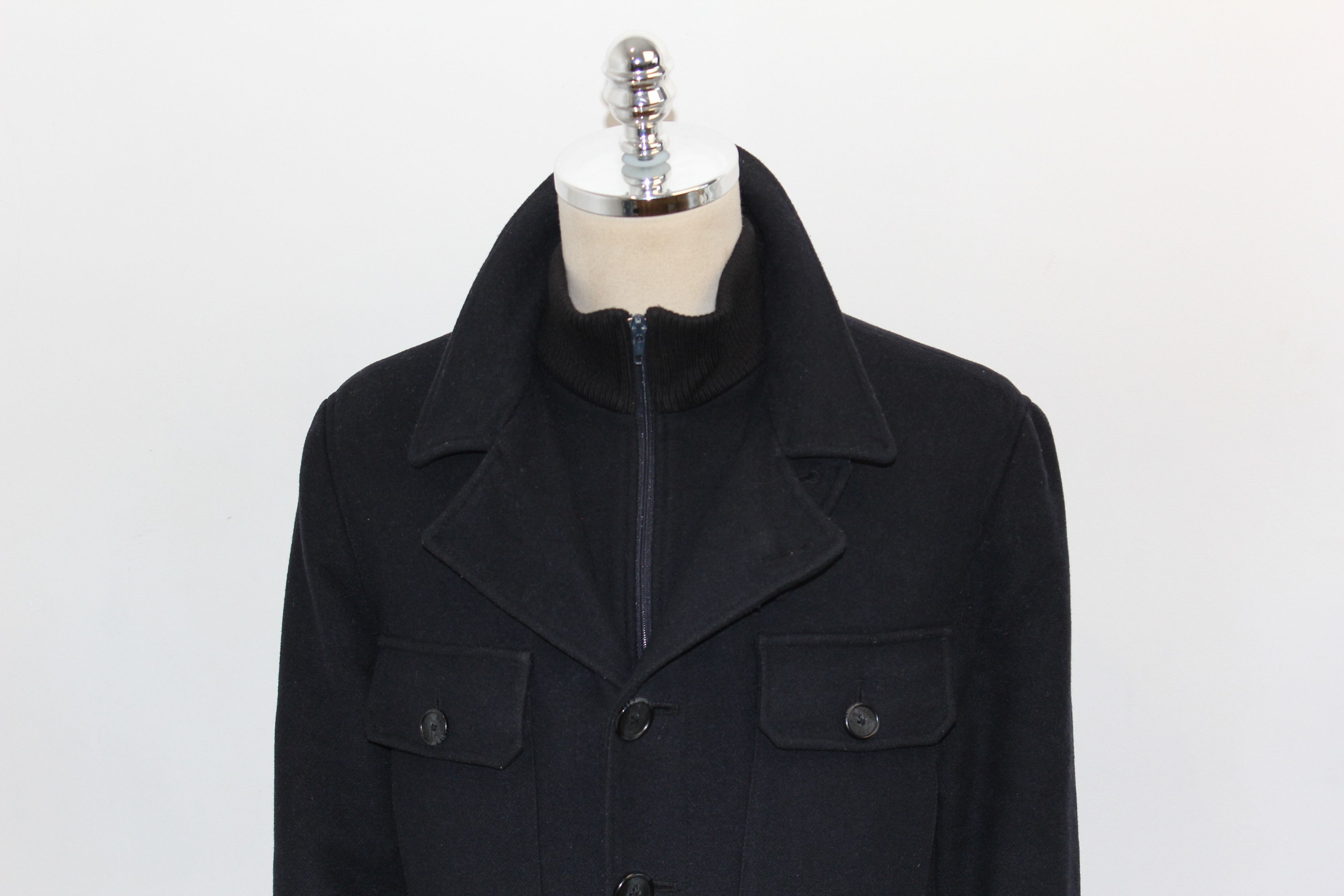 Barbour BARBOUR VINTAGE Wool Coat Jacket Size XL / US 12-14 / IT 48-50 - 5 Thumbnail