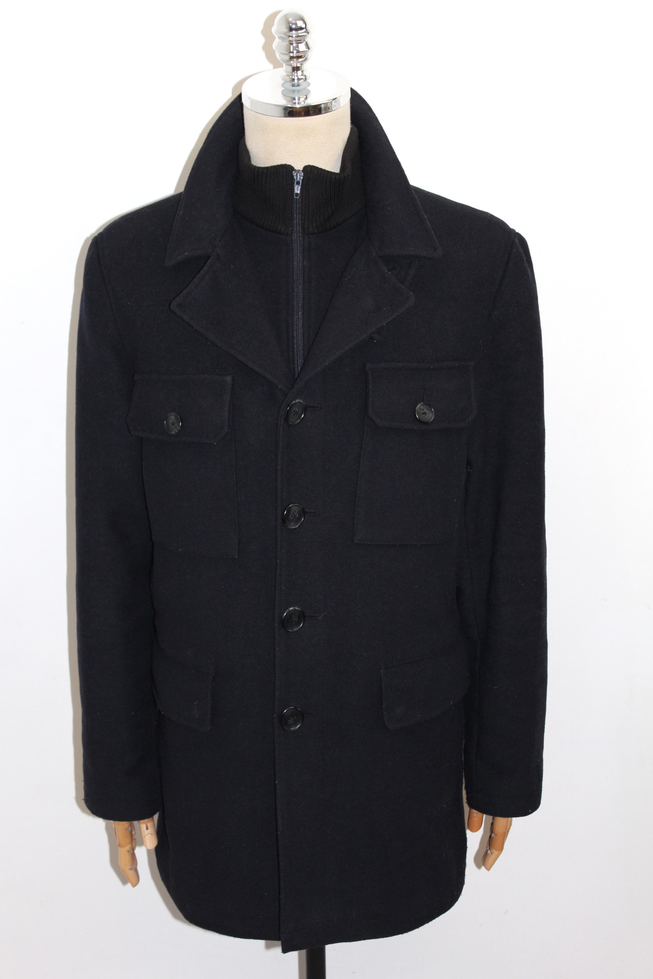 Barbour BARBOUR VINTAGE Wool Coat Jacket Size XL / US 12-14 / IT 48-50 - 1 Thumbnail