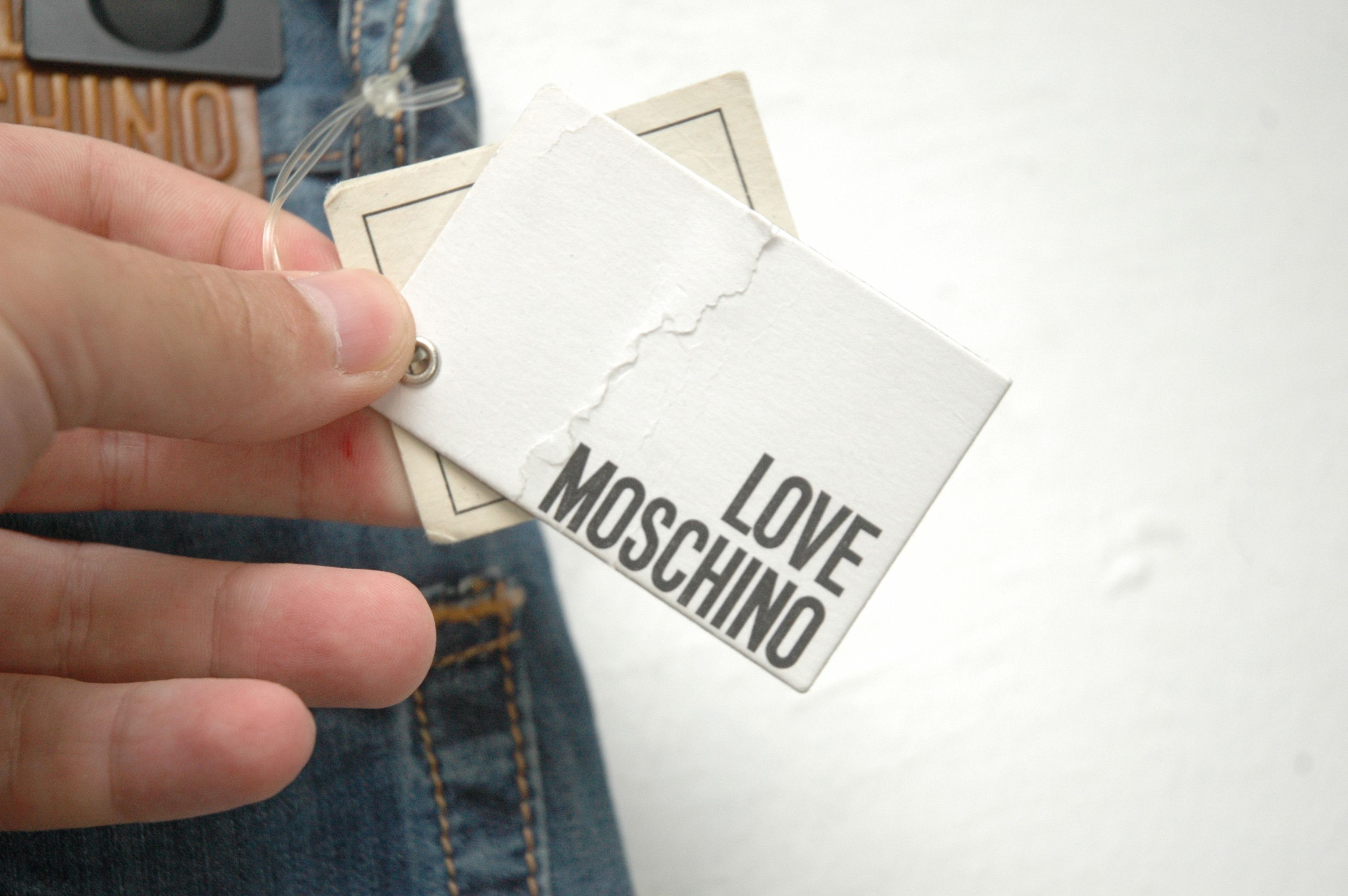 Moschino NWT Moschino Love Vintage Jeans Denim Size US 30 / EU 46 - 8 Thumbnail