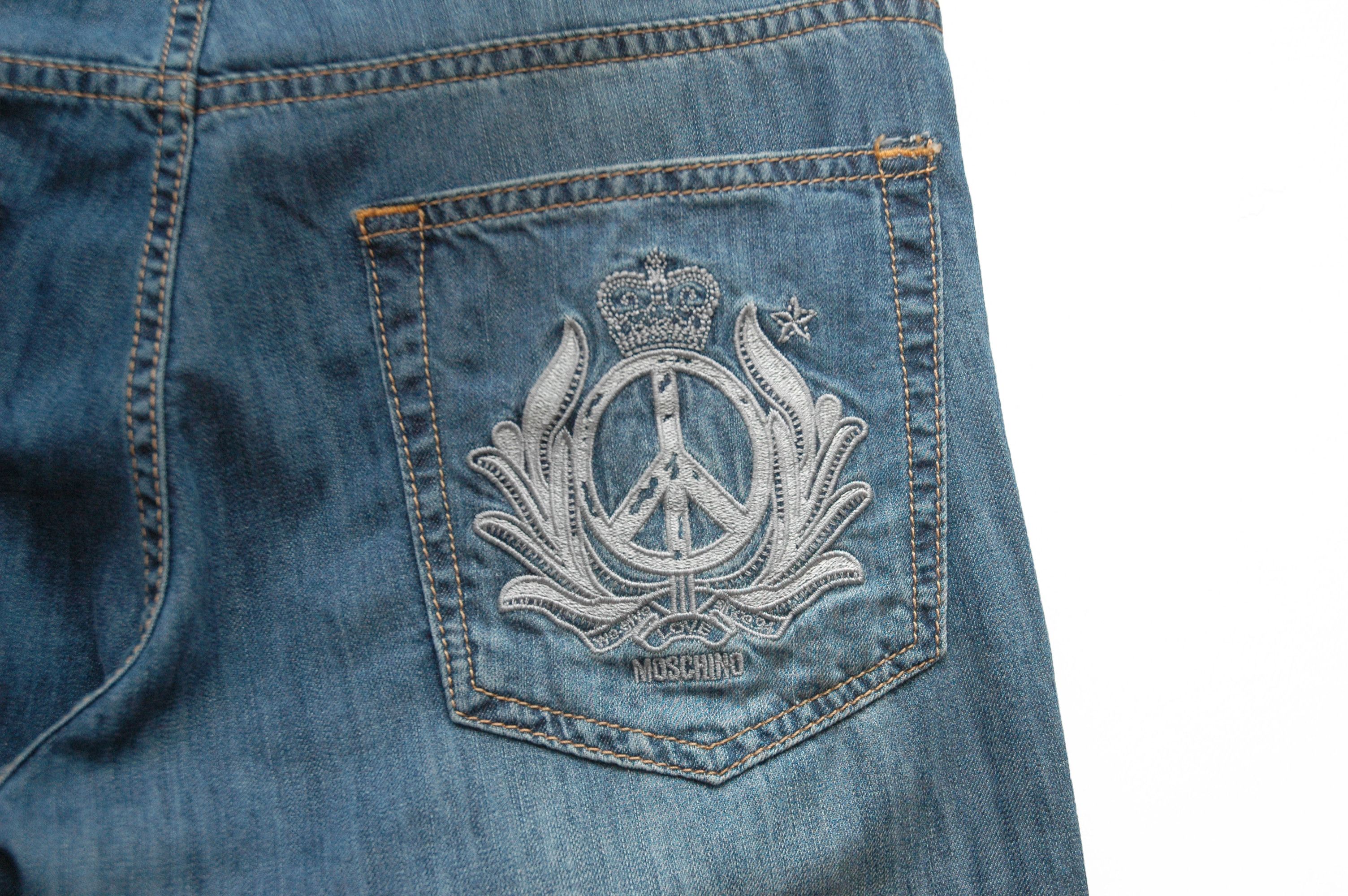 Moschino NWT Moschino Love Vintage Jeans Denim Size US 30 / EU 46 - 3 Thumbnail