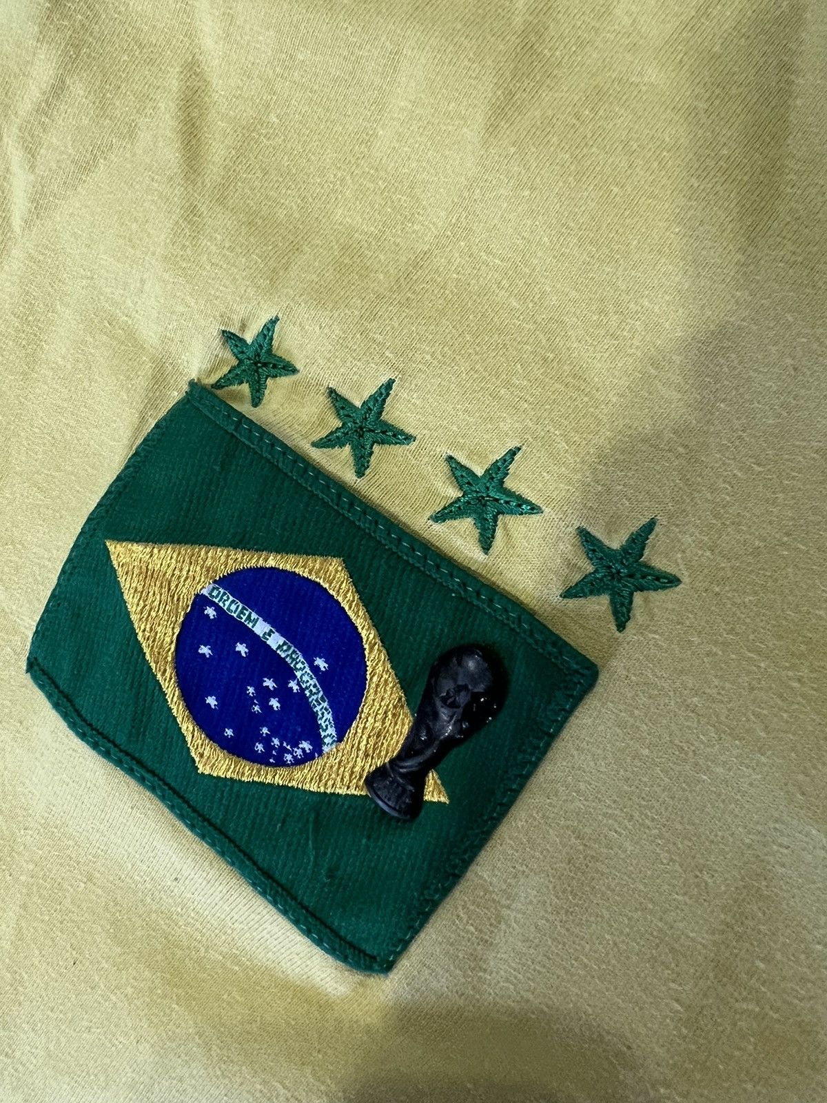 Adidas 1998 Adidas World Cup Brazil Tee Soccer Jersey T Shirt Size US M / EU 48-50 / 2 - 6 Thumbnail