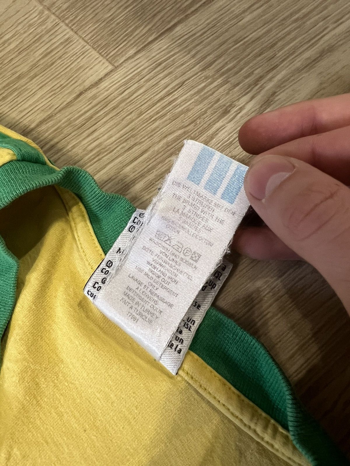 Adidas 1998 Adidas World Cup Brazil Tee Soccer Jersey T Shirt Size US M / EU 48-50 / 2 - 11 Thumbnail