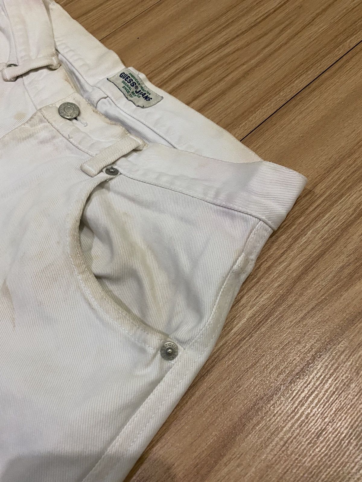 Denime × Guess × Vintage VINTAGE GUESS DENIM PANT Size US 30 / EU 46 - 4 Thumbnail