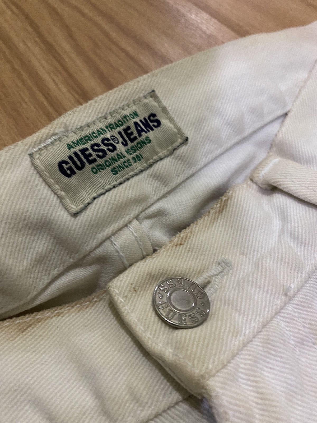 Denime × Guess × Vintage VINTAGE GUESS DENIM PANT Size US 30 / EU 46 - 11 Thumbnail