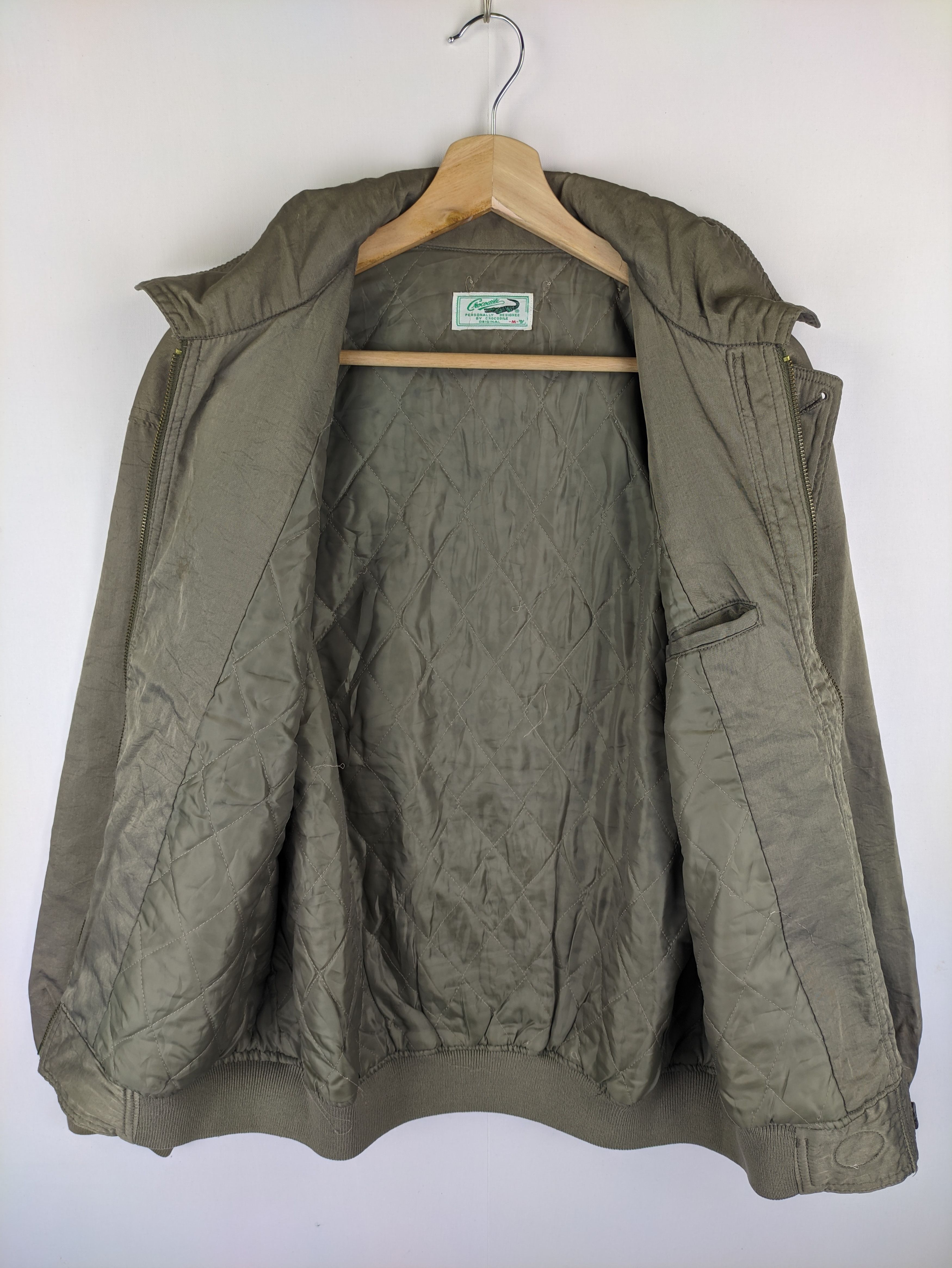 Japanese Brand Steals🔥Vintage Bomber Jacket by Crocodile Size US M / EU 48-50 / 2 - 5 Thumbnail