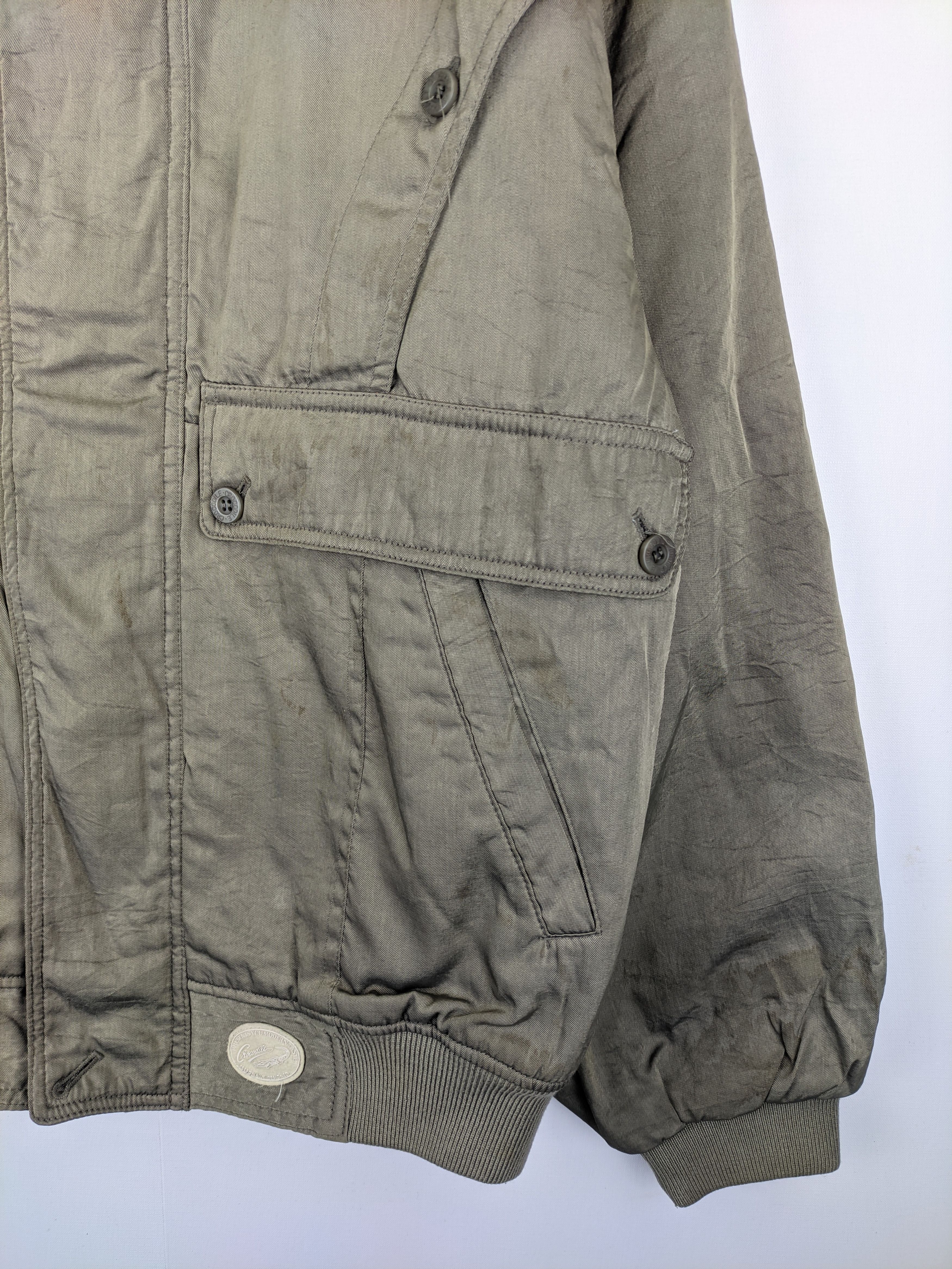 Japanese Brand Steals🔥Vintage Bomber Jacket by Crocodile Size US M / EU 48-50 / 2 - 6 Thumbnail
