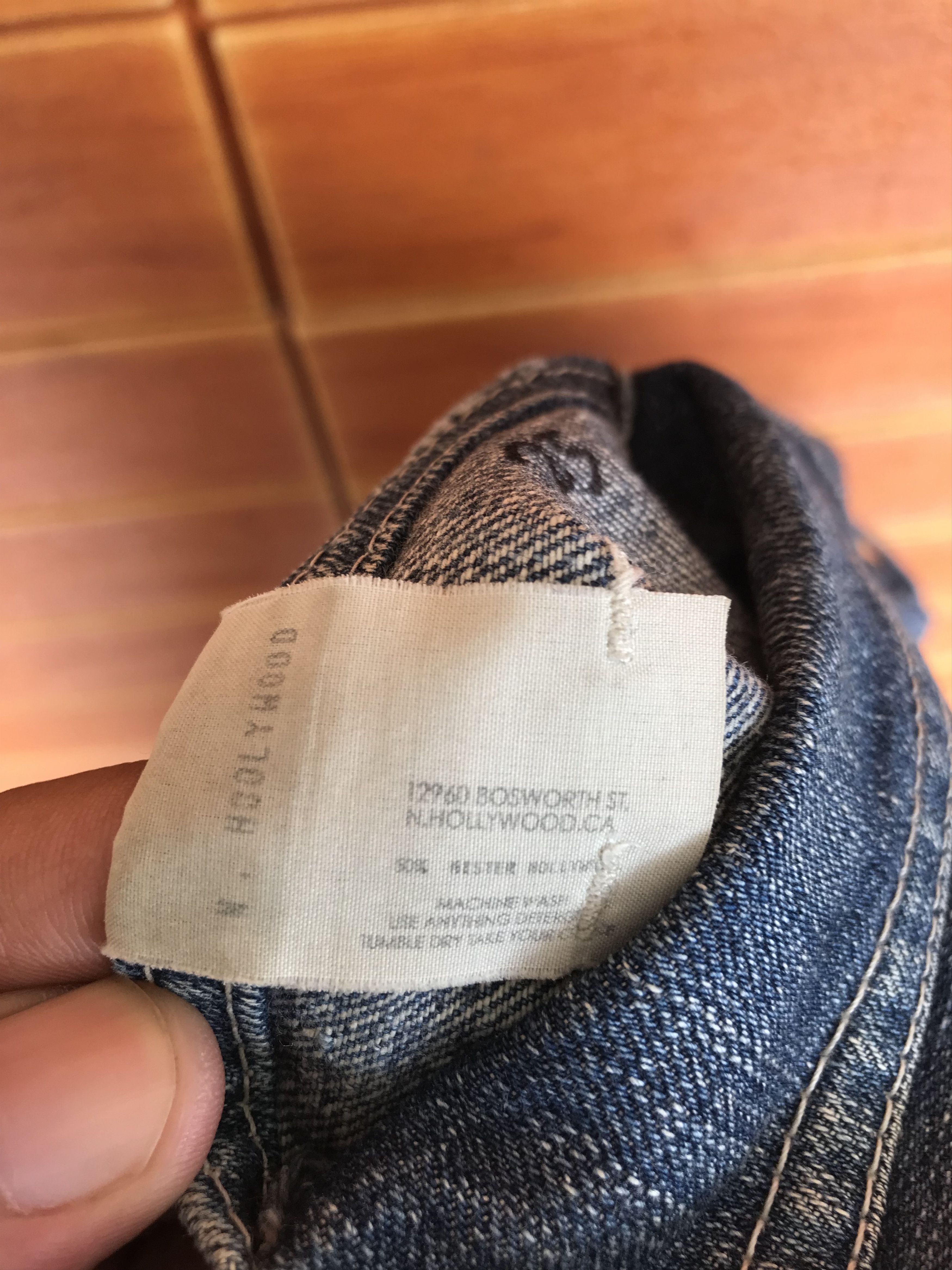 Levi's Vintage Clothing Flare Jeans Levis X N. Hoolywood Orange Tag Boot Cut Size US 30 / EU 46 - 24 Thumbnail