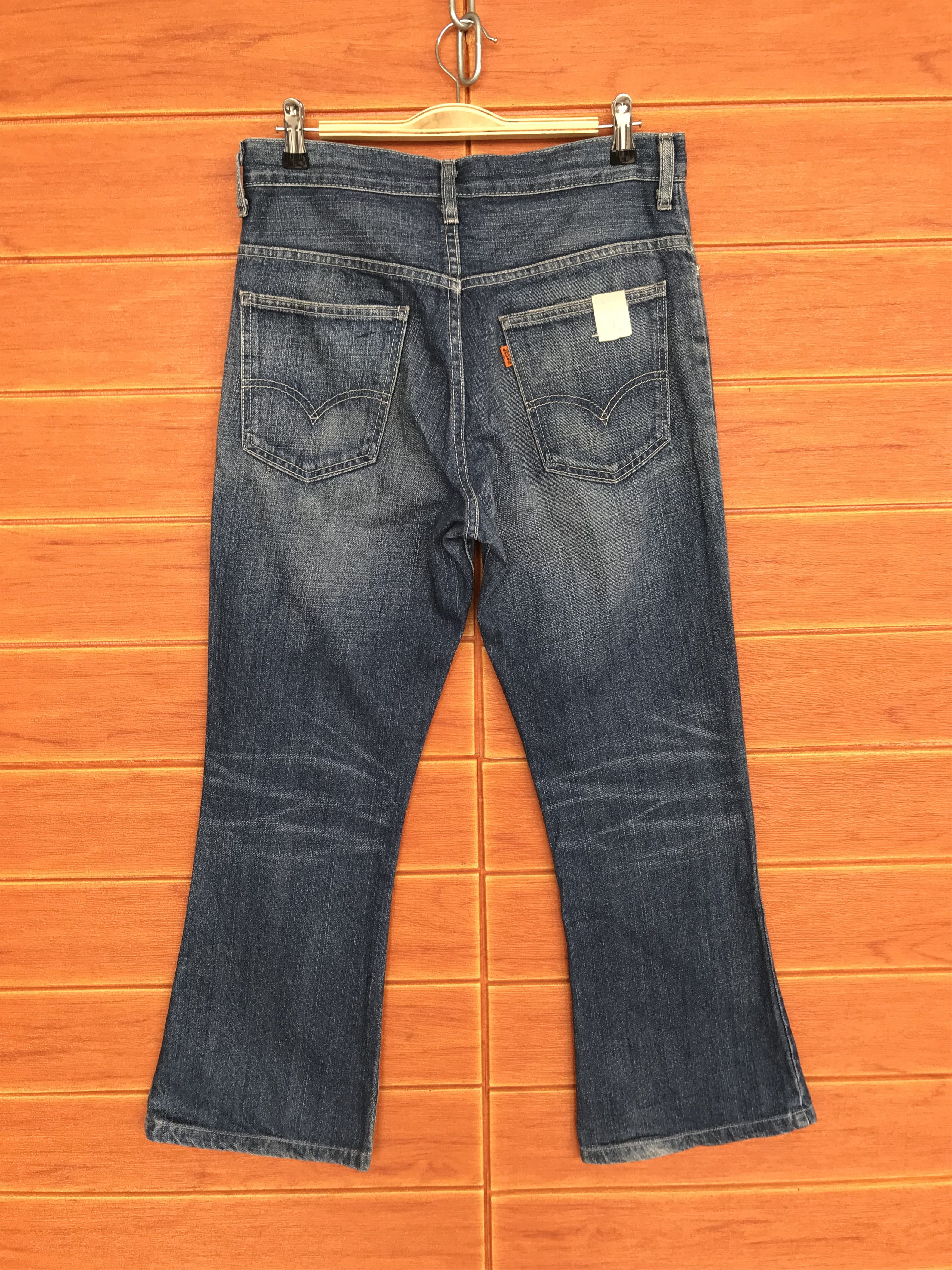 Levi's Vintage Clothing Flare Jeans Levis X N. Hoolywood Orange Tag Boot Cut Size US 30 / EU 46 - 4 Thumbnail