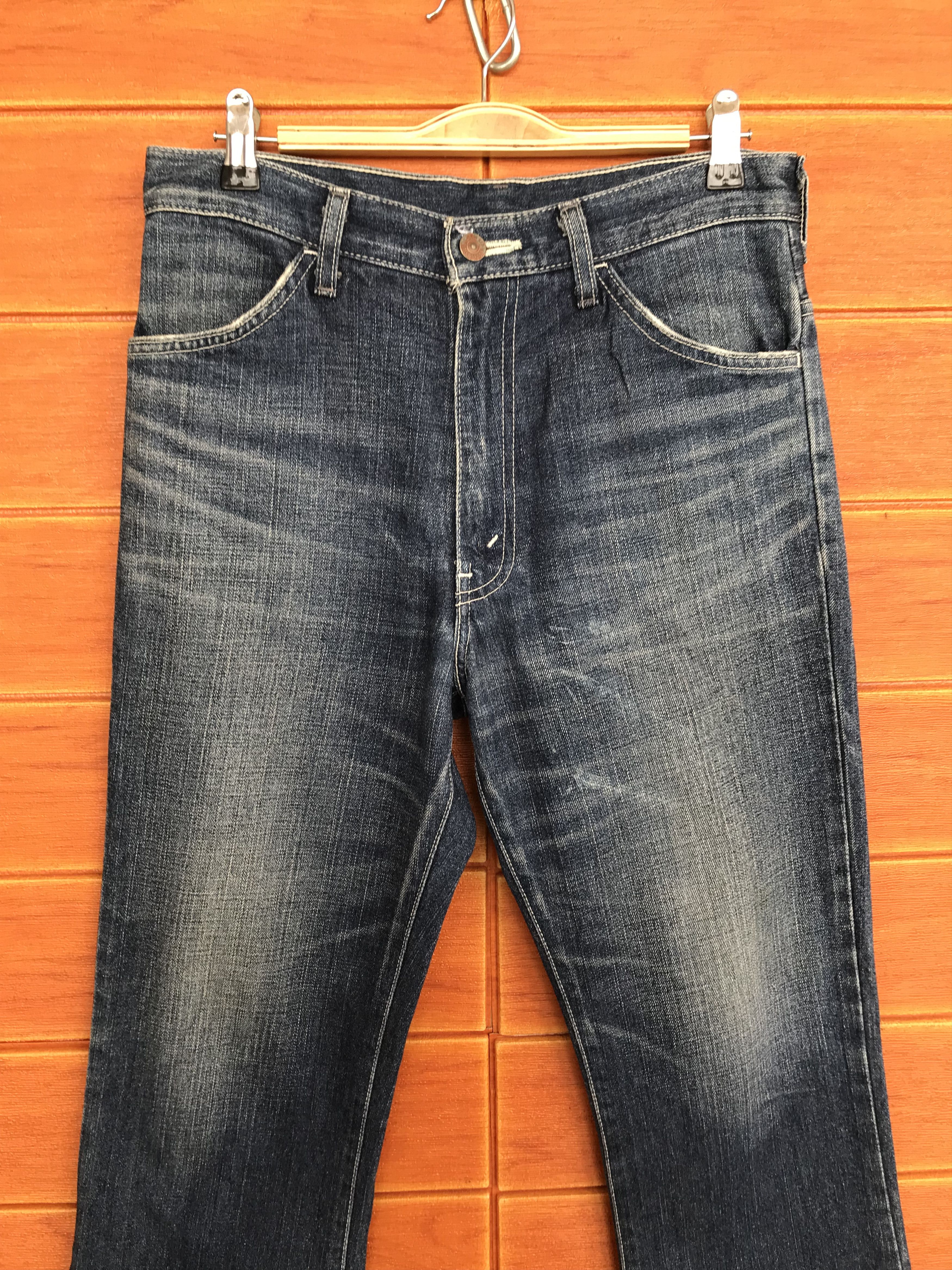 Levi's Vintage Clothing Flare Jeans Levis X N. Hoolywood Orange Tag Boot Cut Size US 30 / EU 46 - 17 Thumbnail