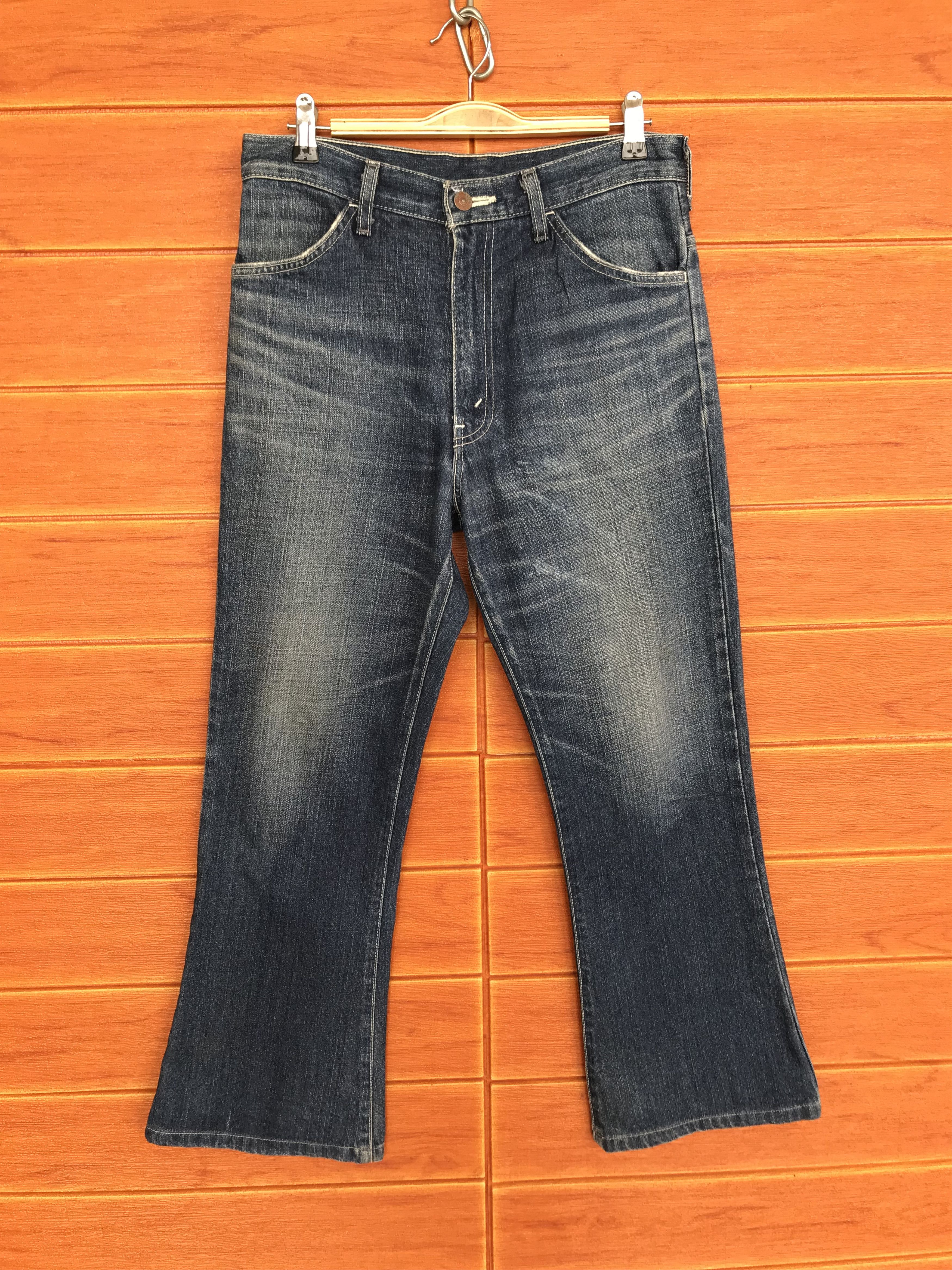 Levi's Vintage Clothing Flare Jeans Levis X N. Hoolywood Orange Tag Boot Cut Size US 30 / EU 46 - 14 Thumbnail