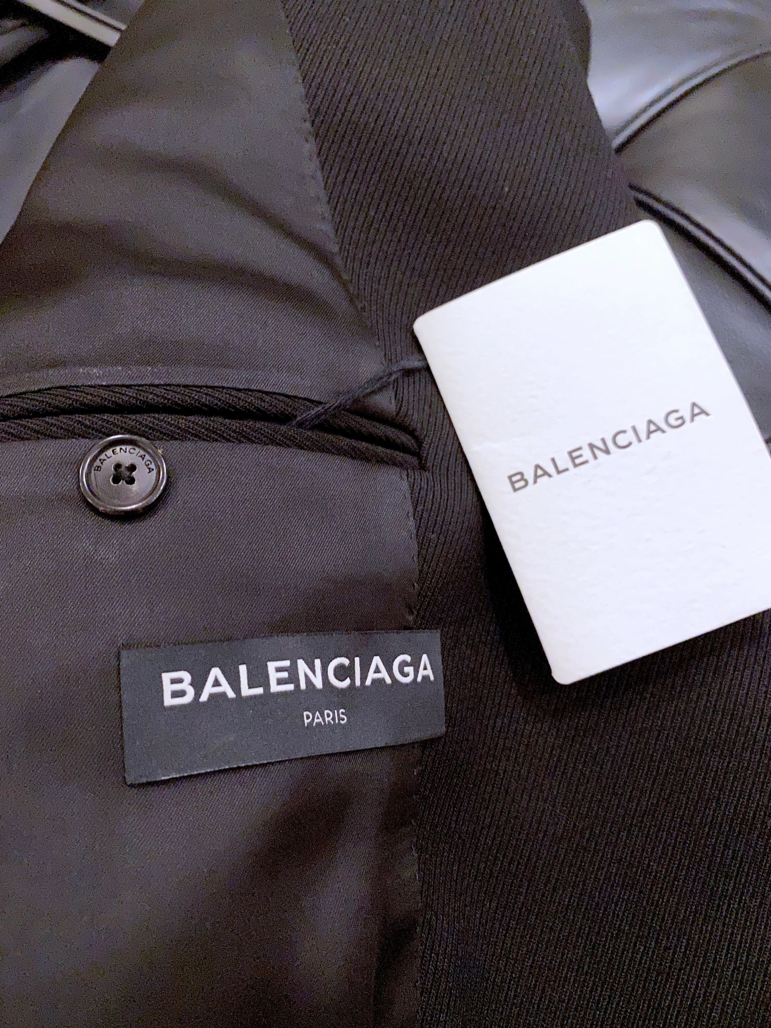 Balenciaga CAVALRY WOOL ALLURE DOUBLE BREASTED CHESTERFIELD COAT Size US M / EU 48-50 / 2 - 11 Thumbnail