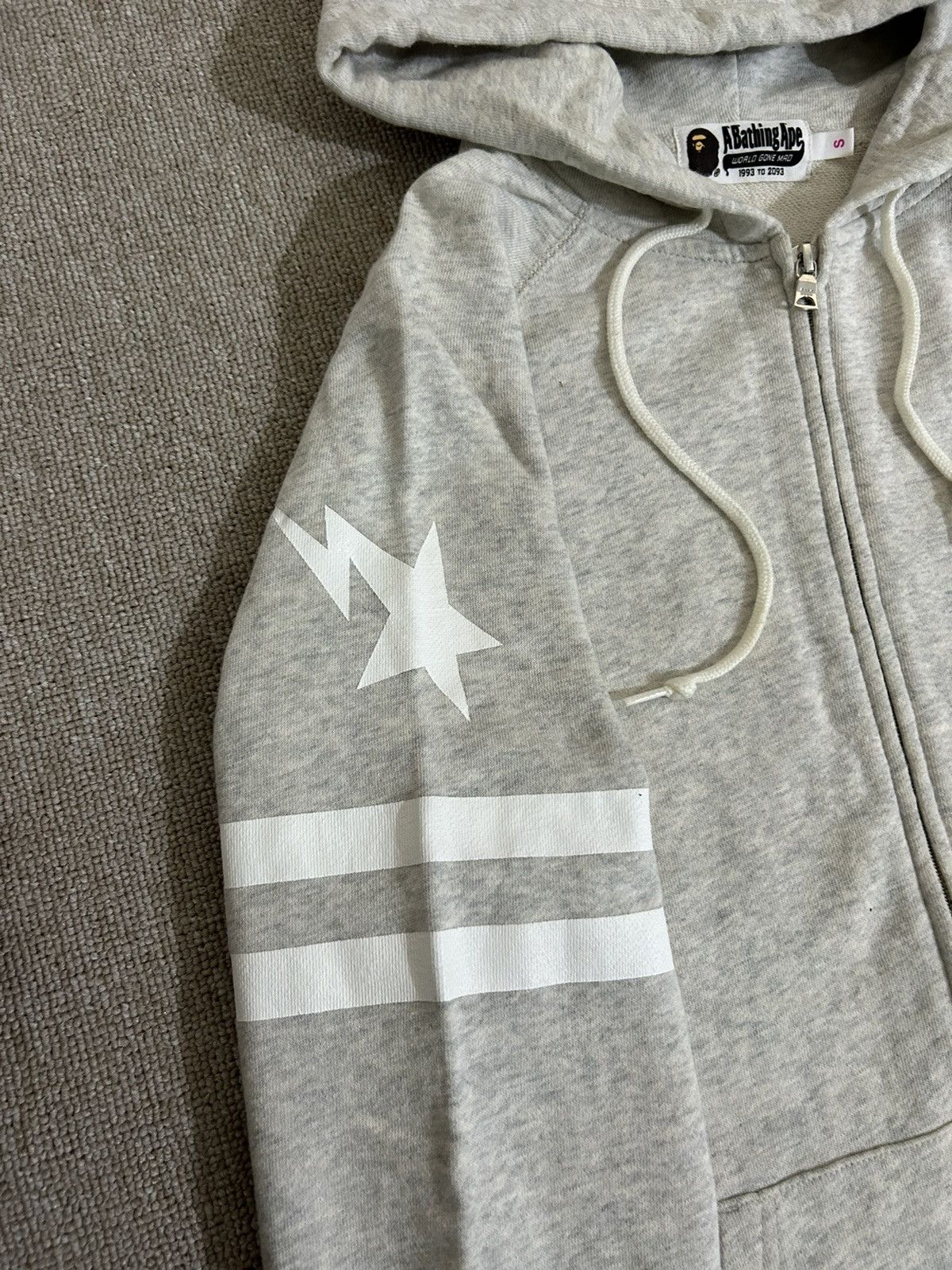 Bape Bapesta Zip Hoodie Size S / US 4 / IT 40 - 3 Thumbnail