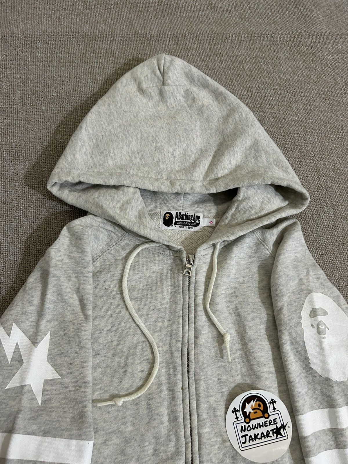 Bape Bapesta Zip Hoodie Size S / US 4 / IT 40 - 2 Thumbnail