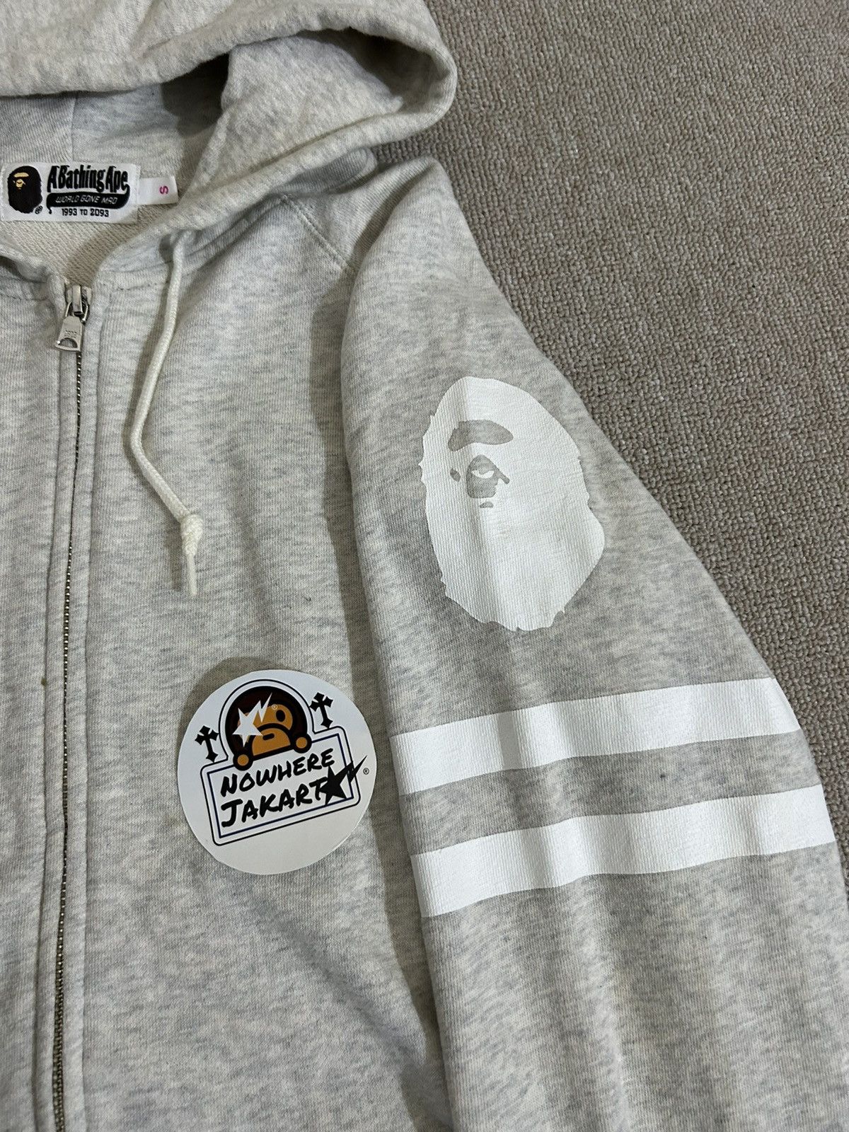Bape Bapesta Zip Hoodie Size S / US 4 / IT 40 - 4 Thumbnail