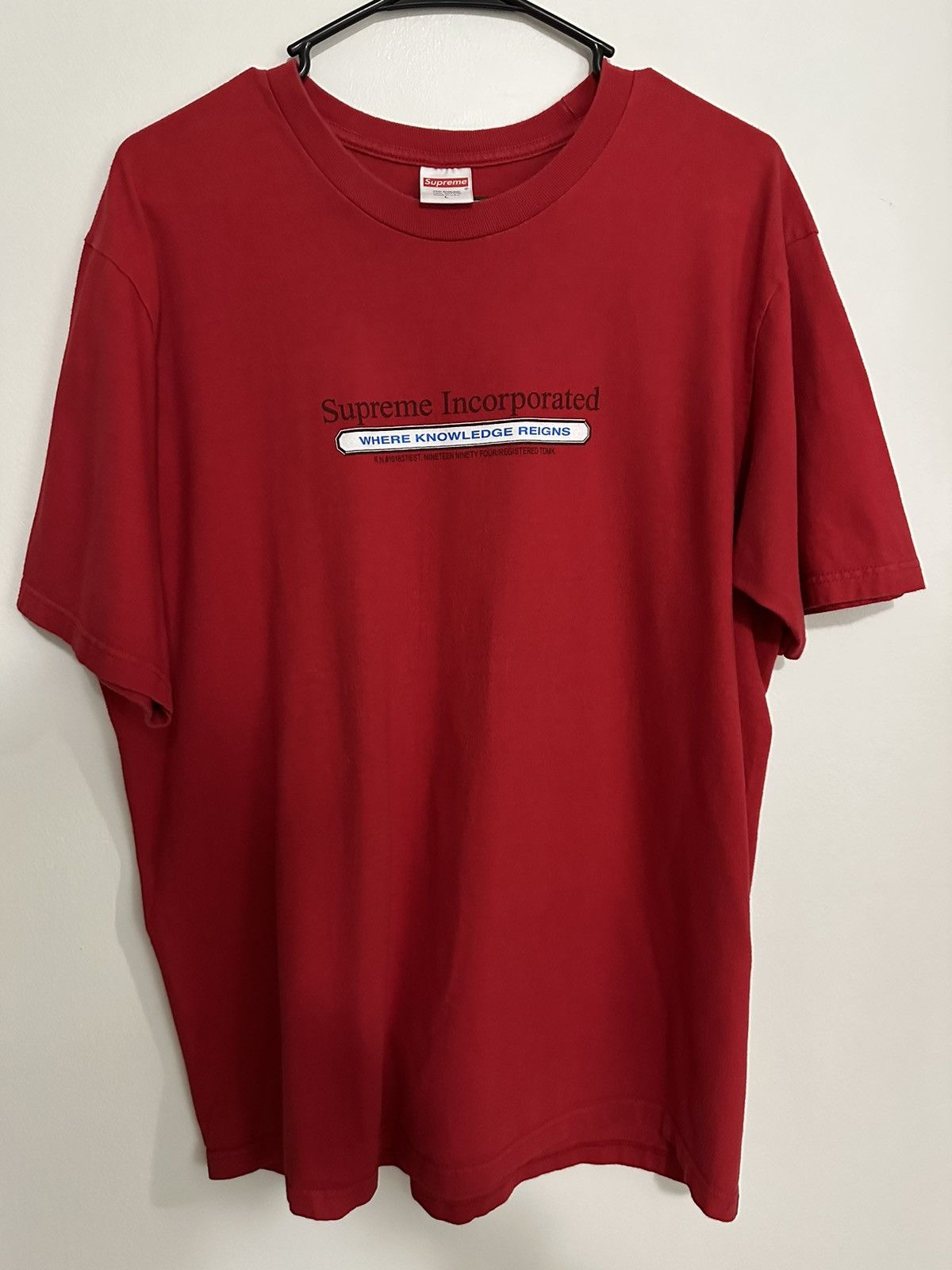 Supreme Supreme Incorporated Tee Size US L / EU 52-54 / 3 - 1 Thumbnail