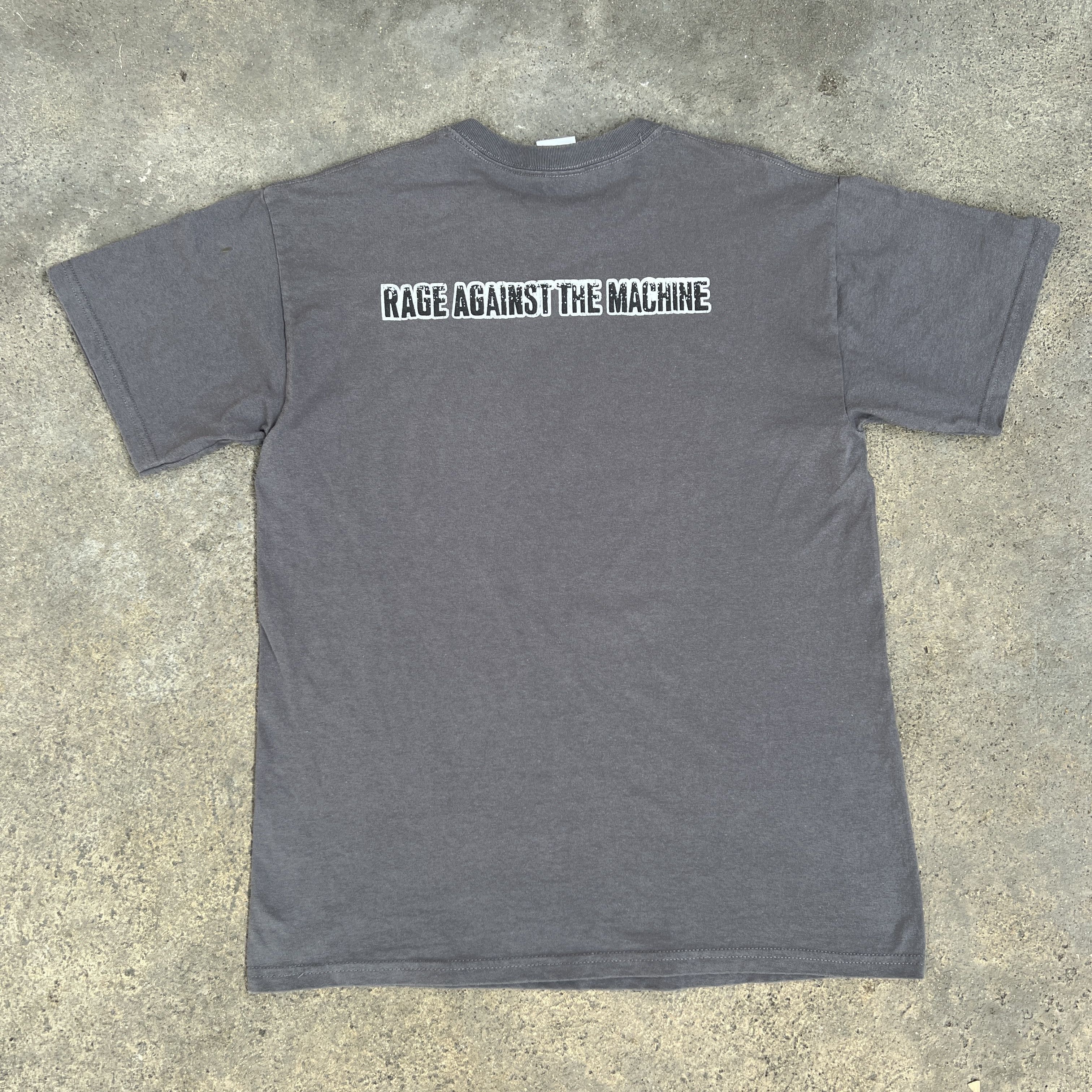 Band Tees Vintage Y2K Rage Against The Machine Promo Tee Shirt Size US M / EU 48-50 / 2 - 5 Thumbnail