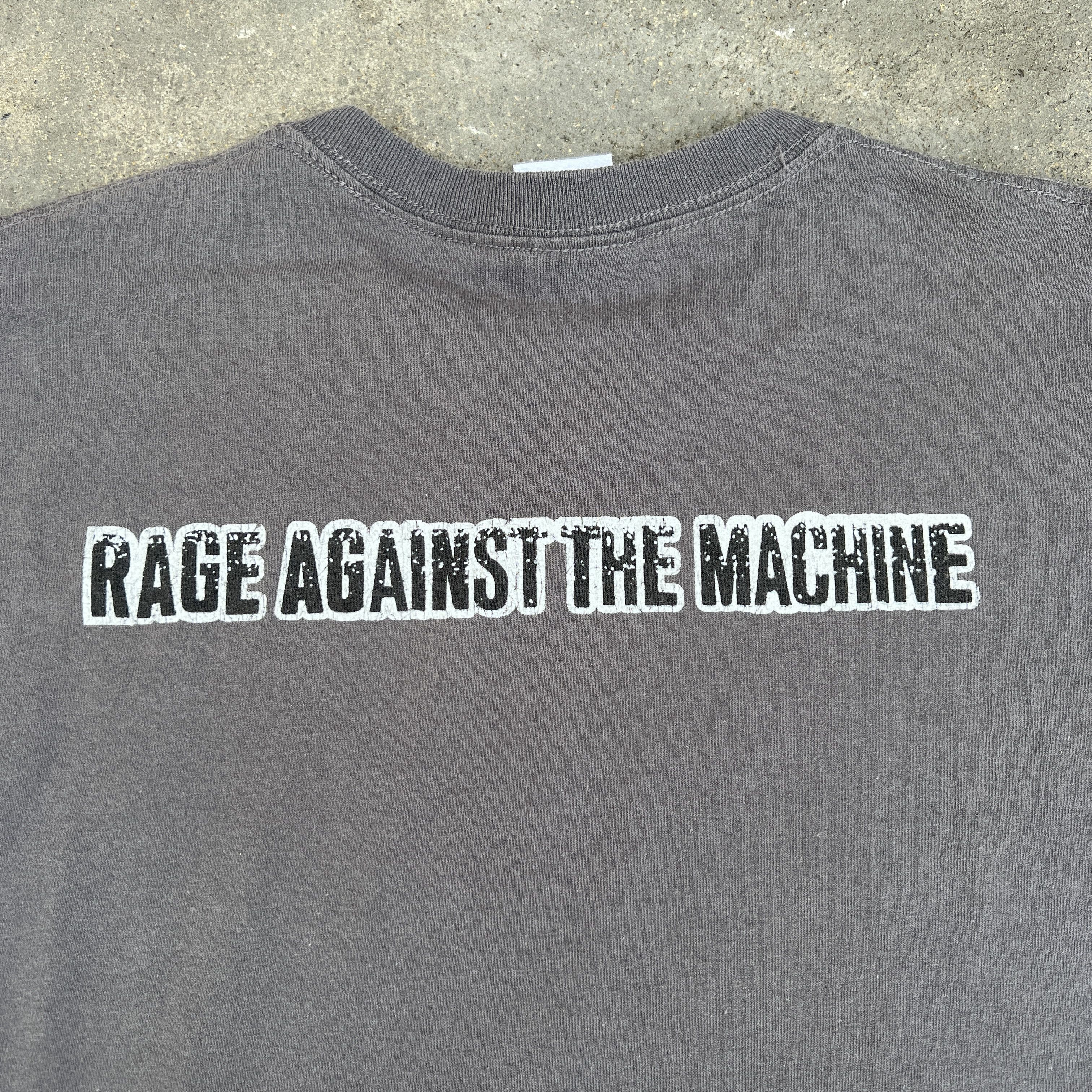 Band Tees Vintage Y2K Rage Against The Machine Promo Tee Shirt Size US M / EU 48-50 / 2 - 4 Thumbnail