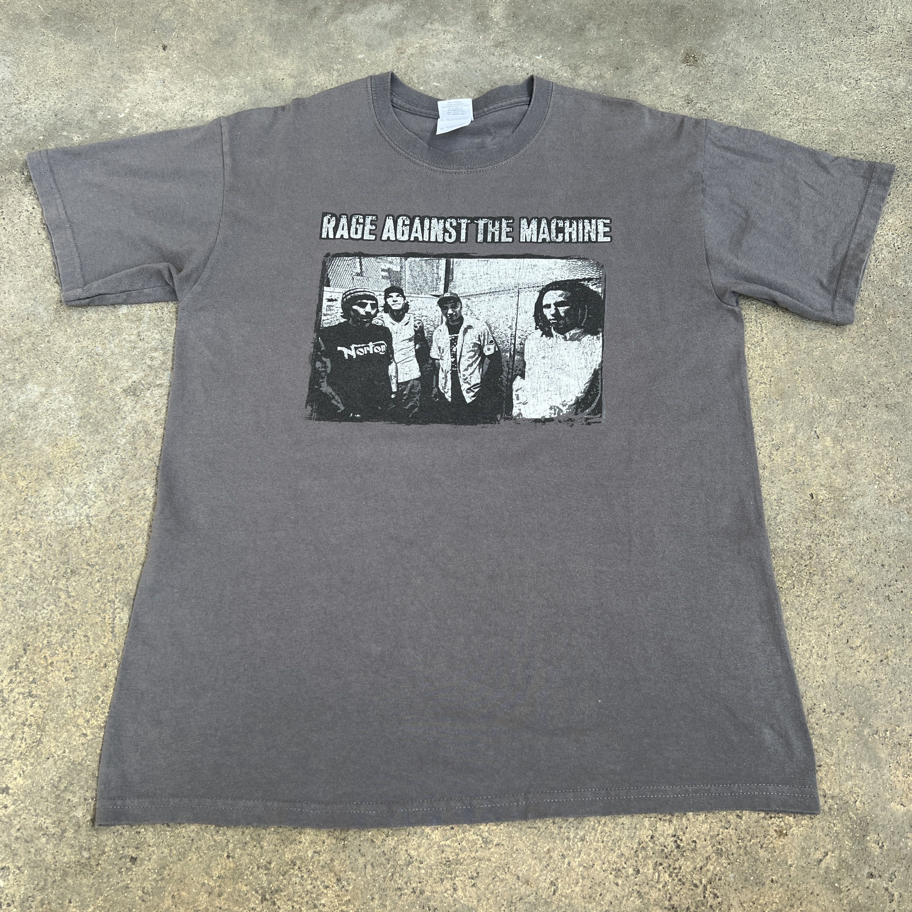Vintage Y2K Rage Against The Machine Promo Tee Shirt