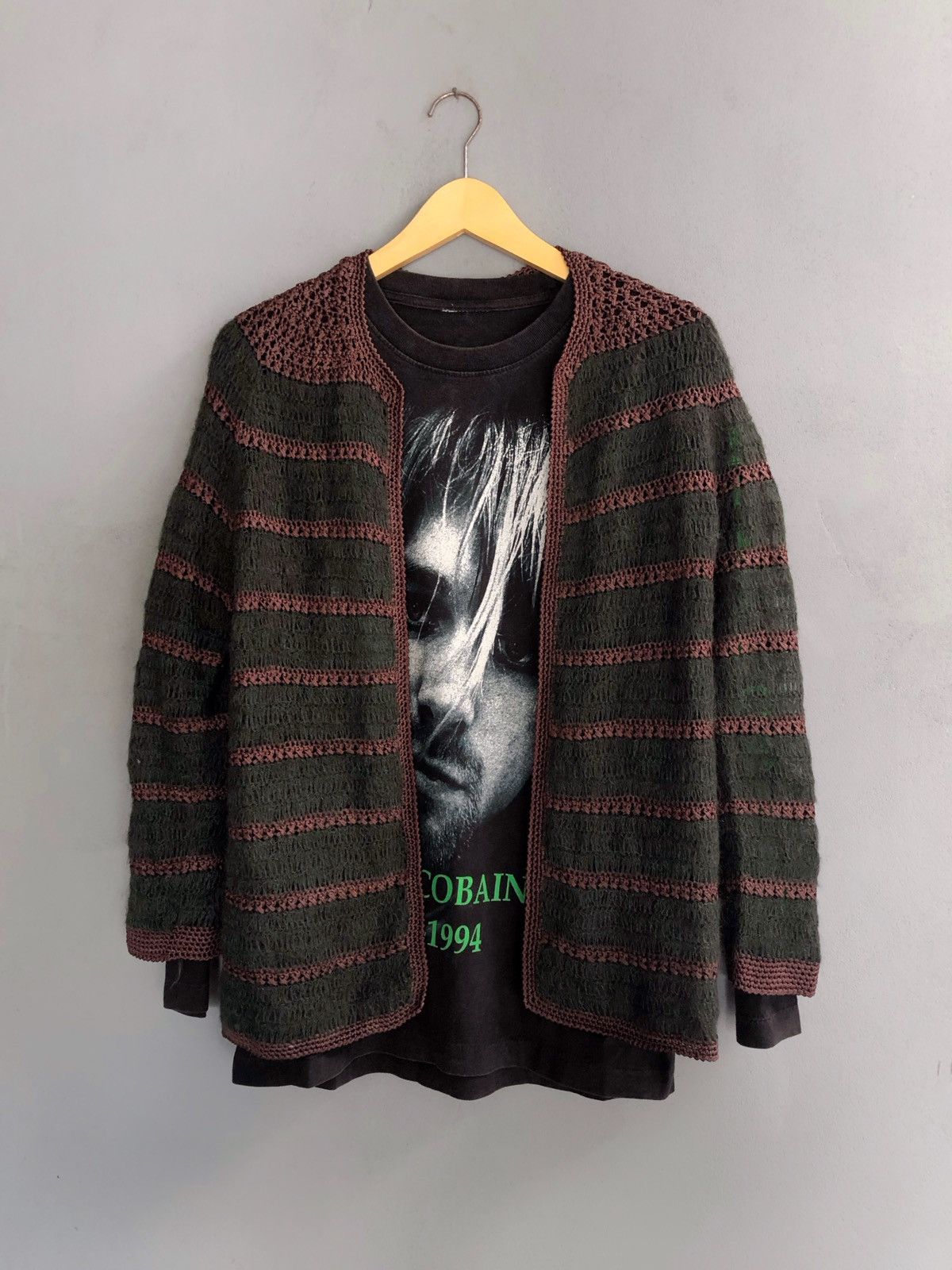 Number Nine Mohair Cardigan | Grailed