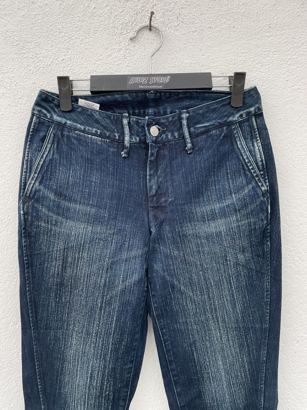 45rpm 45rpm Denim Bikers Pants Made In Japan Size US 29 - 2 Thumbnail