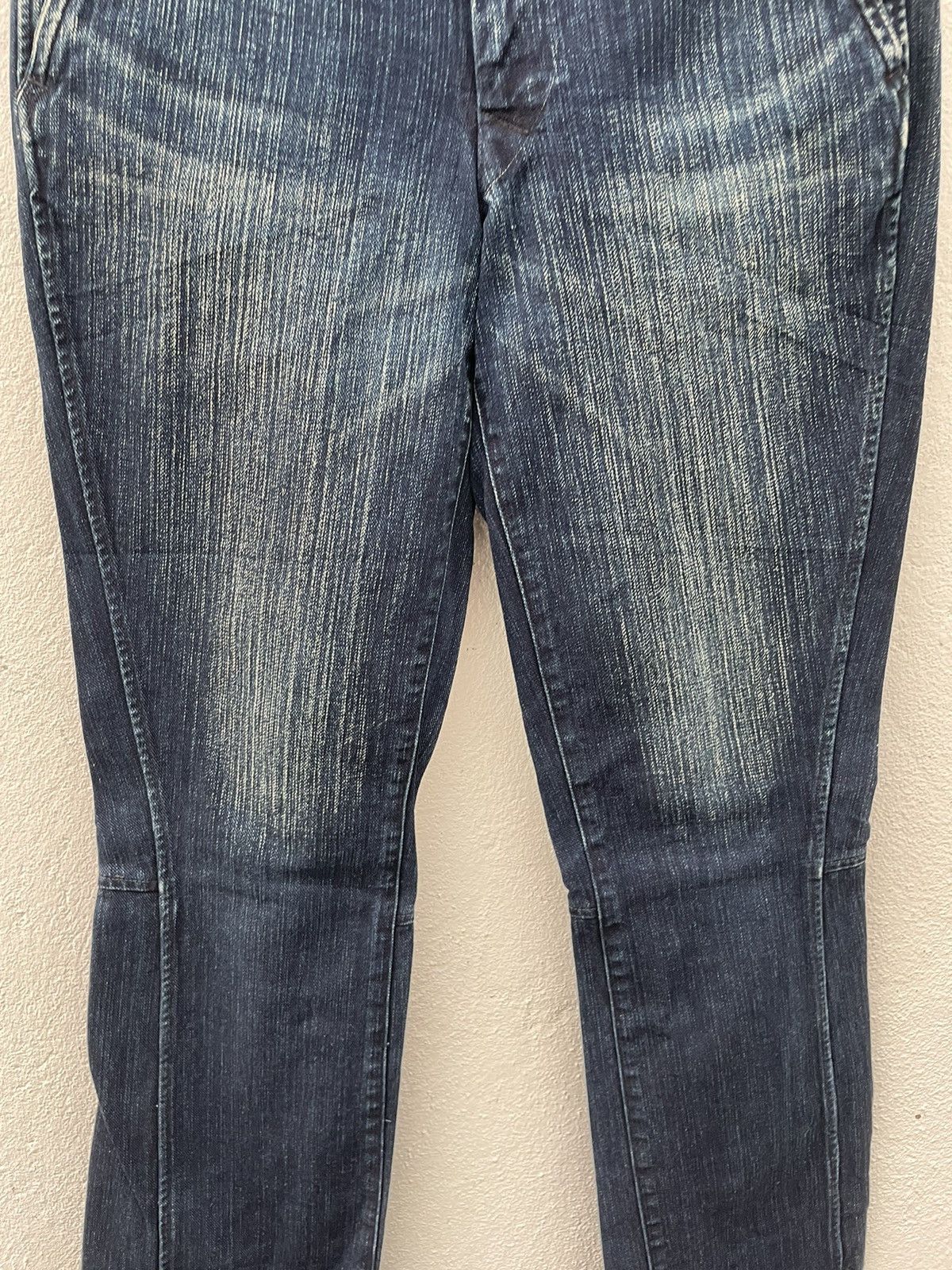 45rpm 45rpm Denim Bikers Pants Made In Japan Size US 29 - 3 Thumbnail