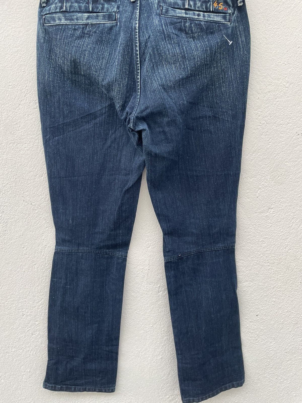 45rpm 45rpm Denim Bikers Pants Made In Japan Size US 29 - 8 Thumbnail