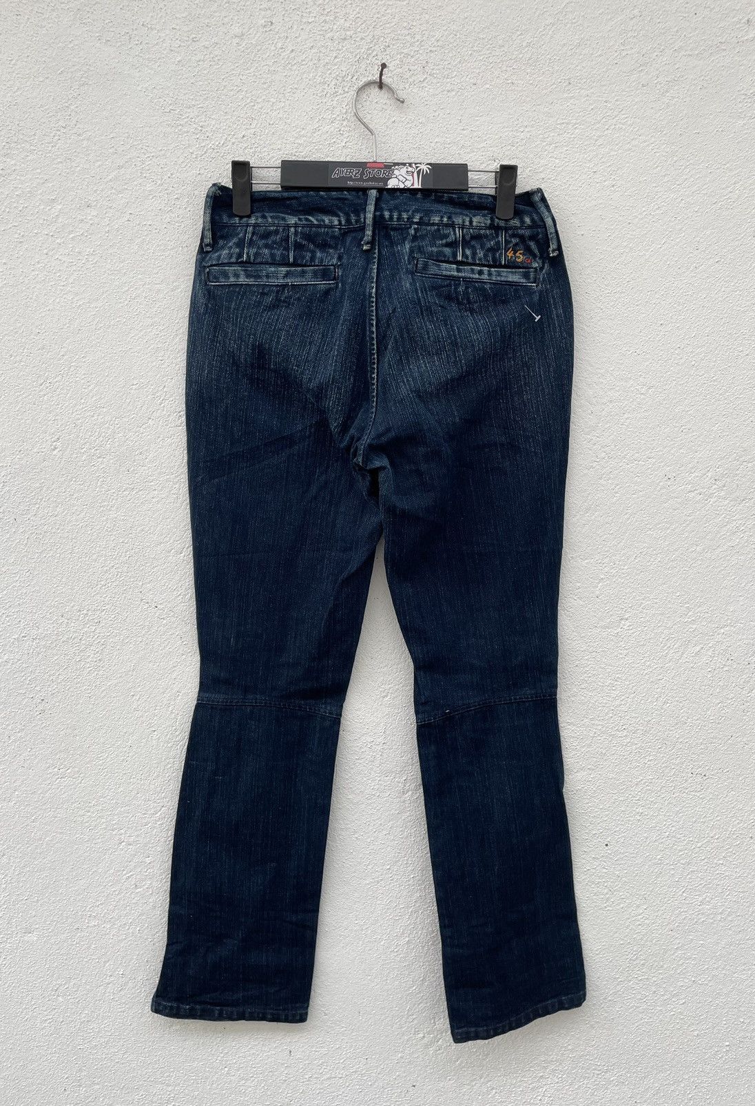 45rpm 45rpm Denim Bikers Pants Made In Japan Size US 29 - 6 Thumbnail
